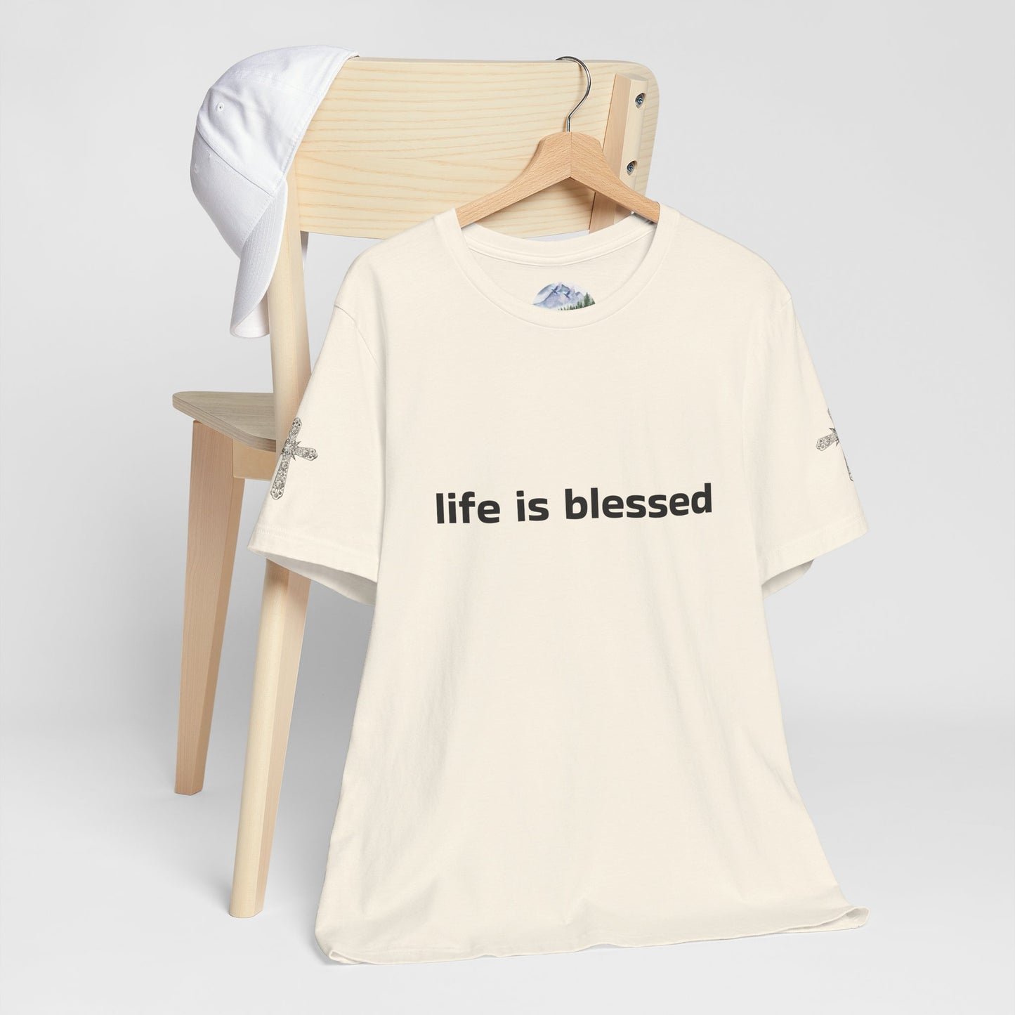 Life is Blessed Angel Wings Unisex T-Shirt