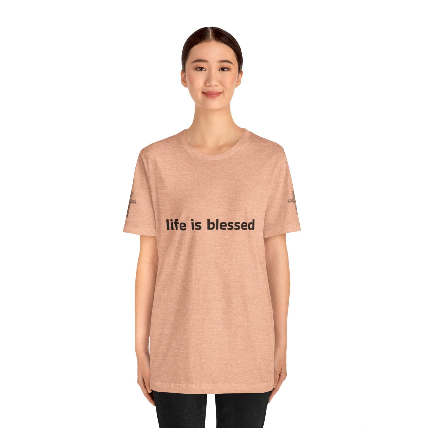 Life is Blessed Angel Wings Unisex T-Shirt