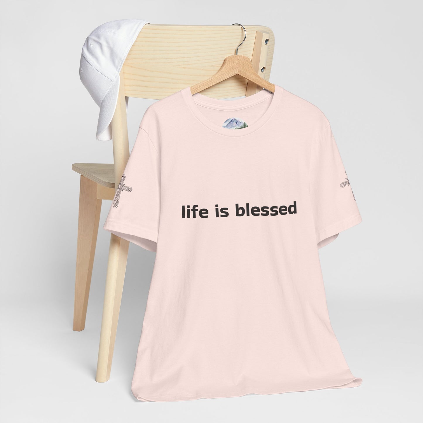 Life is Blessed Angel Wings Unisex T-Shirt