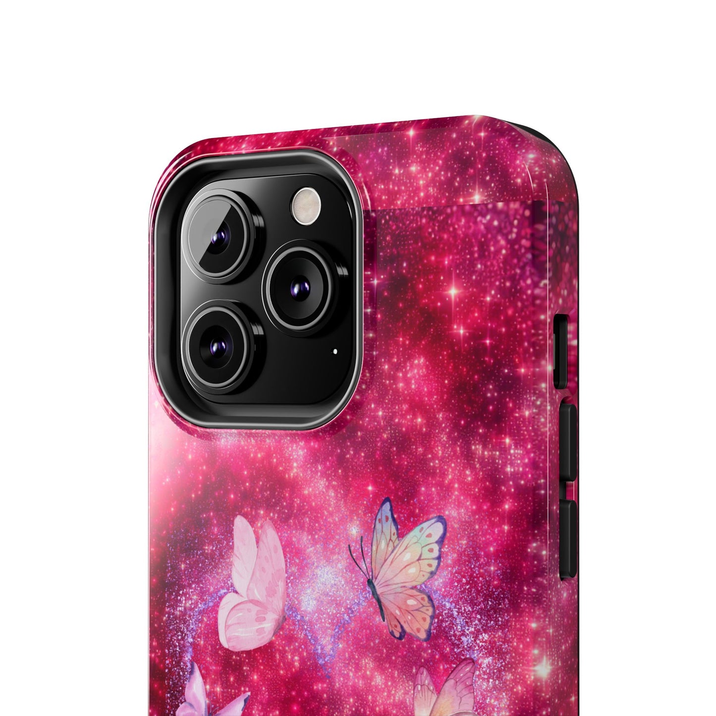 Butterfly Heart Tough Phone Cases - Vimentins Day Sparkly Design
