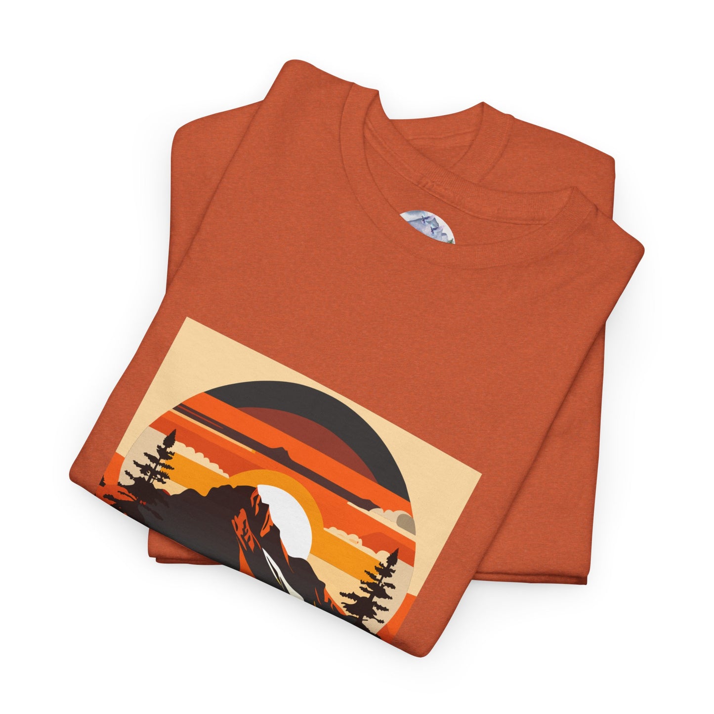Mountain Sunset Unisex Tee - God's Creation Our Adventure