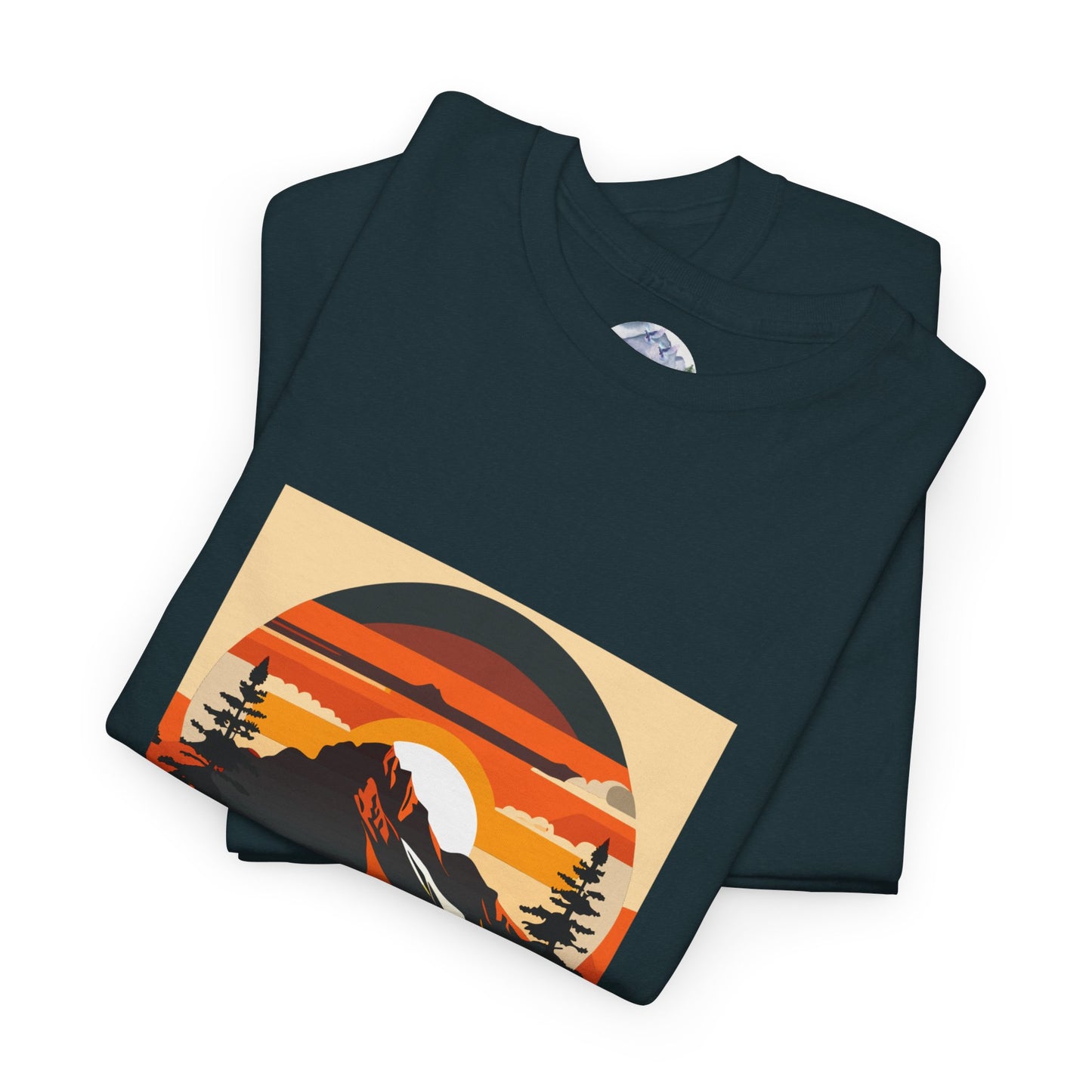 Mountain Sunset Unisex Tee - God's Creation Our Adventure