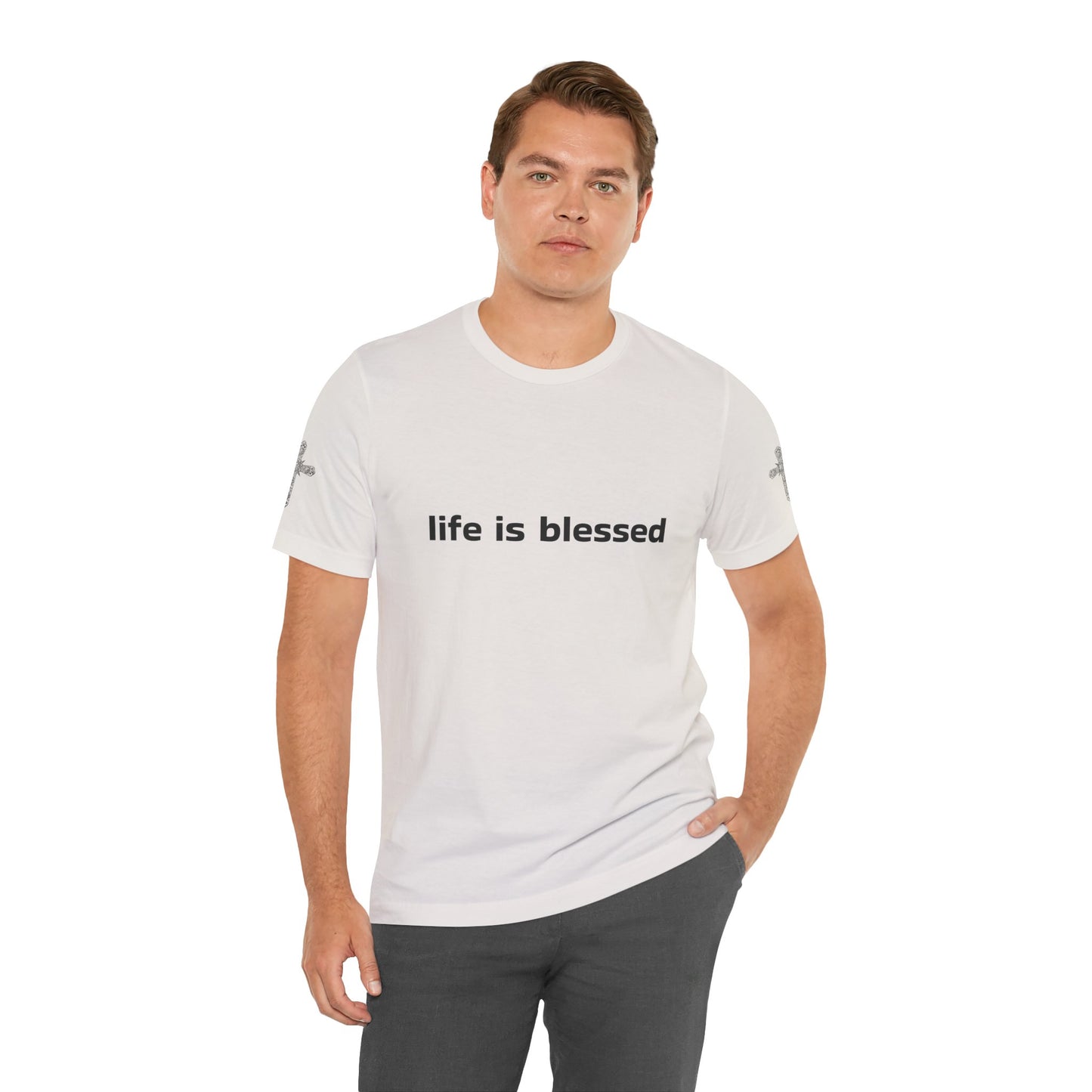 Life is Blessed Angel Wings Unisex T-Shirt