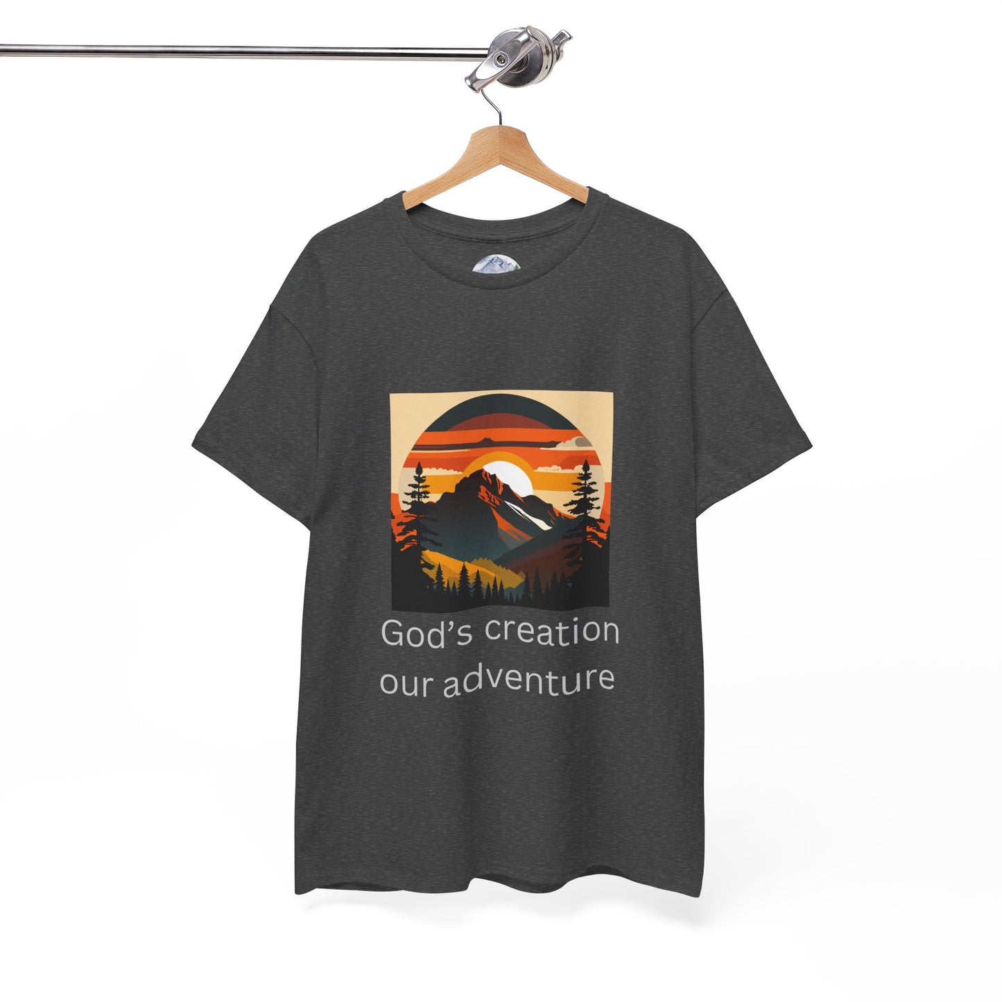 Mountain Sunset Unisex Tee - God's Creation Our Adventure