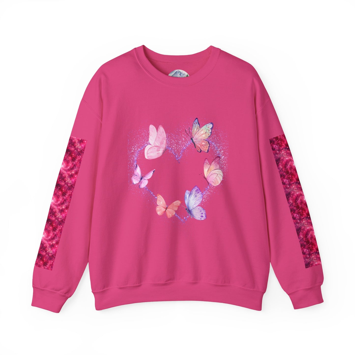 Butterfly Heart Sweatshirt - Valentine's Day Design