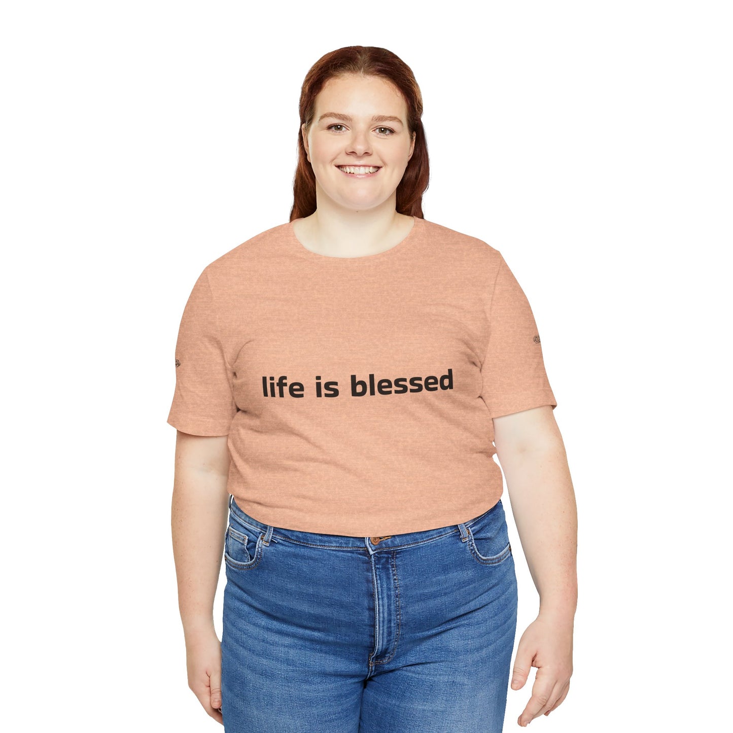 Life is Blessed Angel Wings Unisex T-Shirt