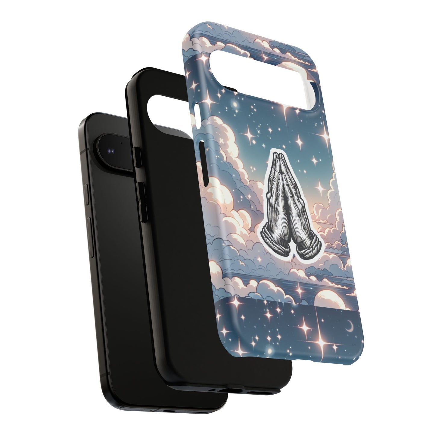 Tough Cases Praying Hands iPhone Case