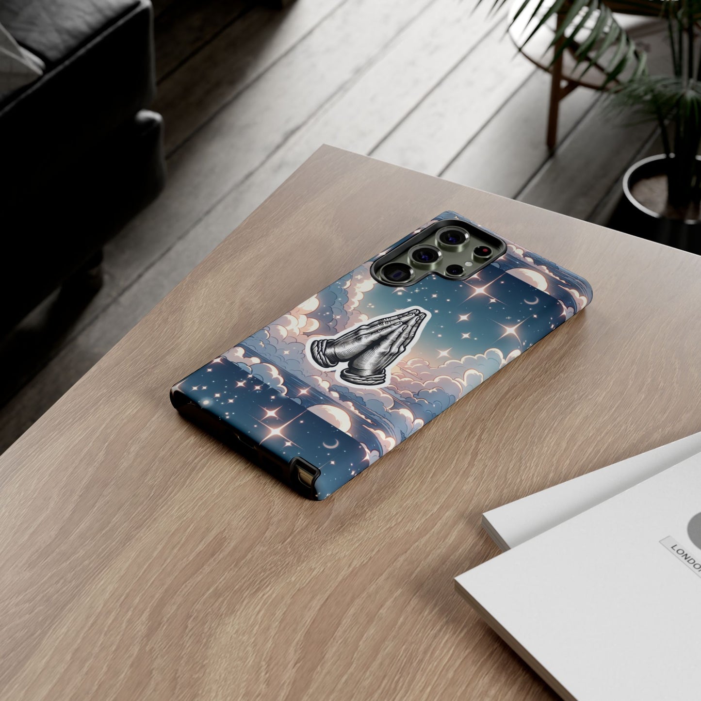 Tough Cases Praying Hands iPhone Case