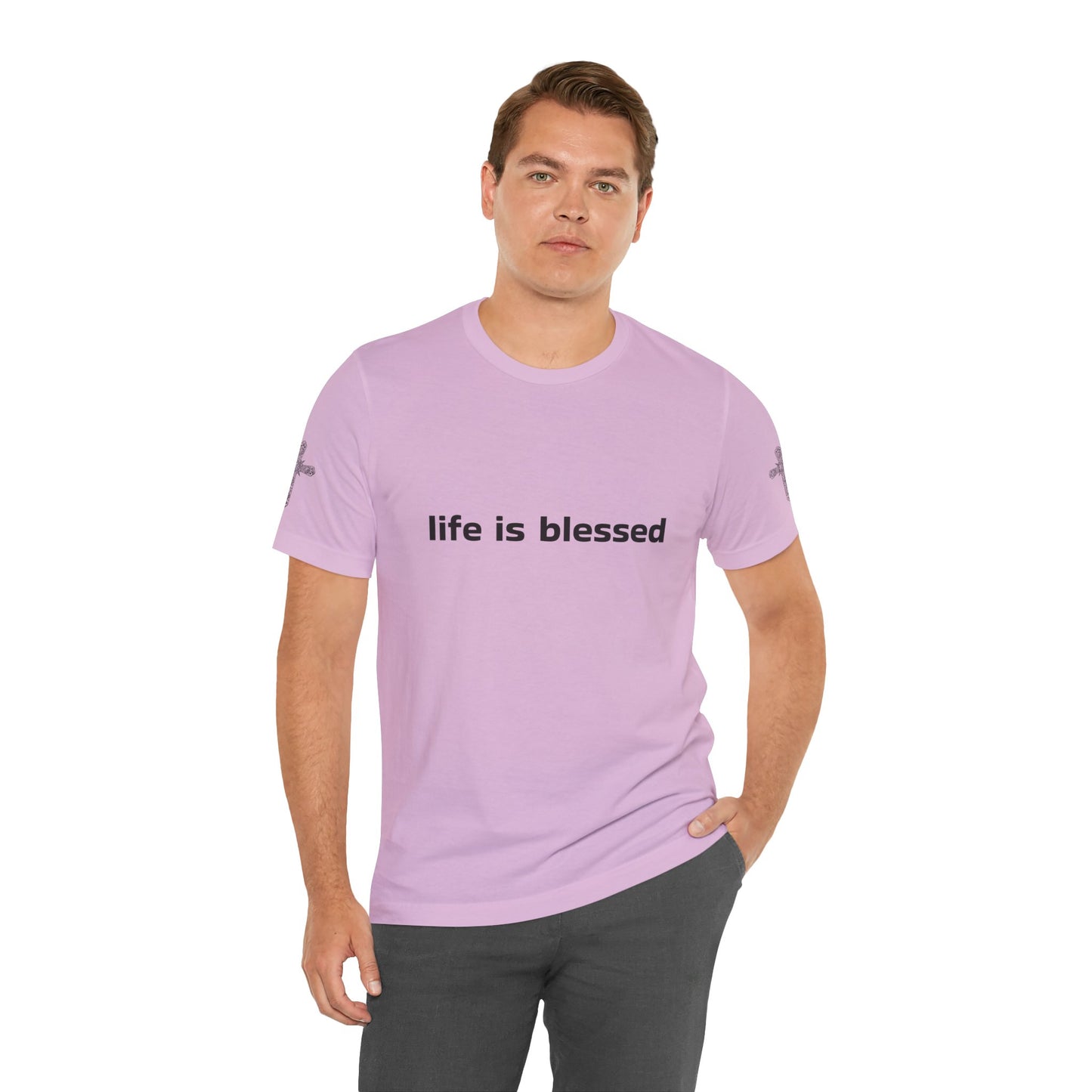 Life is Blessed Angel Wings Unisex T-Shirt