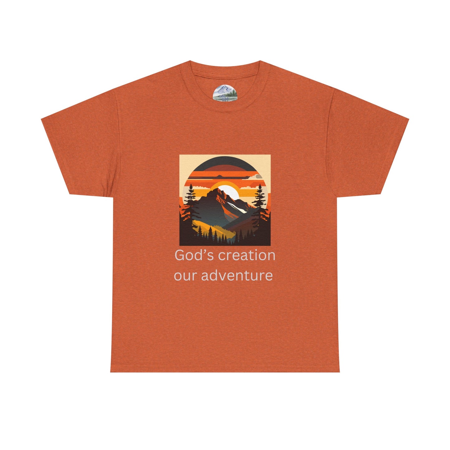 Mountain Sunset Unisex Tee - God's Creation Our Adventure