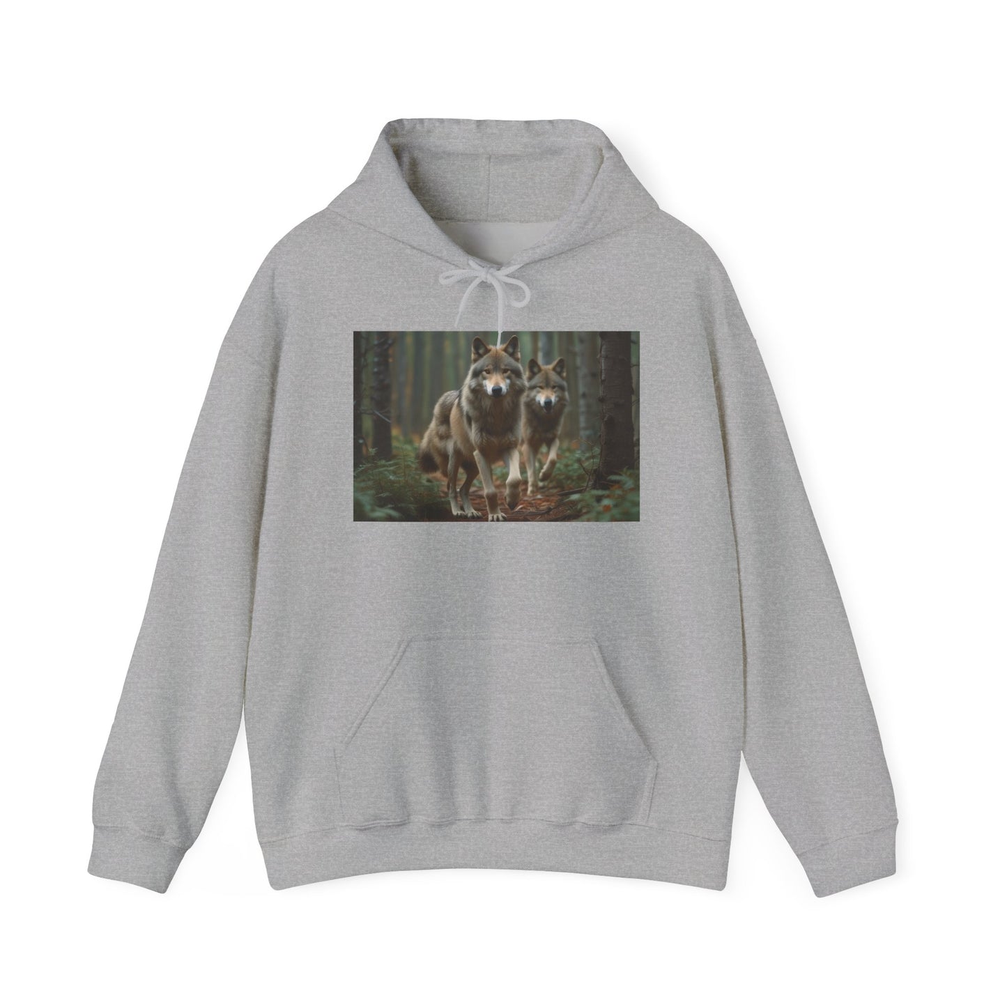 Wolf Forest Unisex Hoodie Sweatshirt