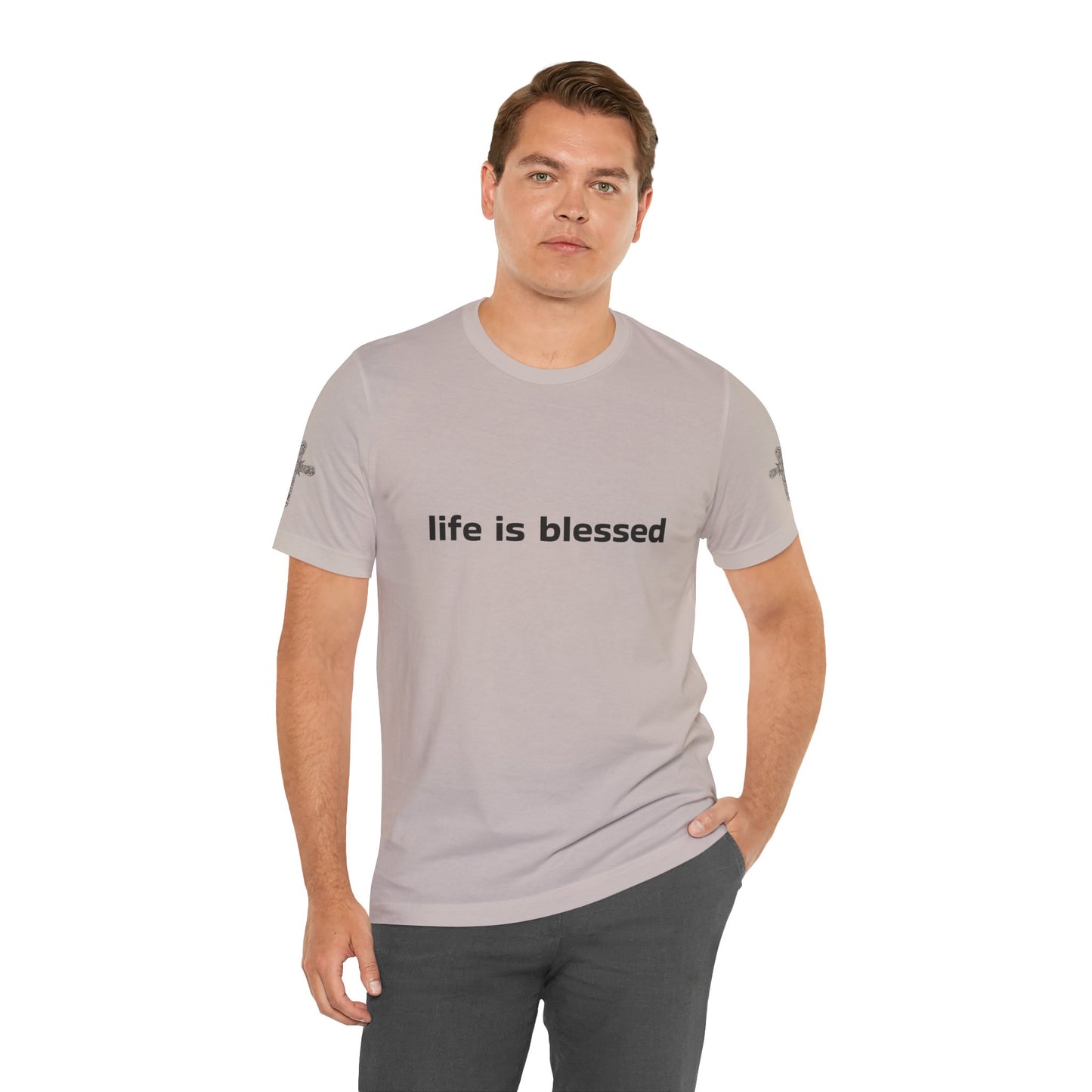 Life is Blessed Angel Wings Unisex T-Shirt
