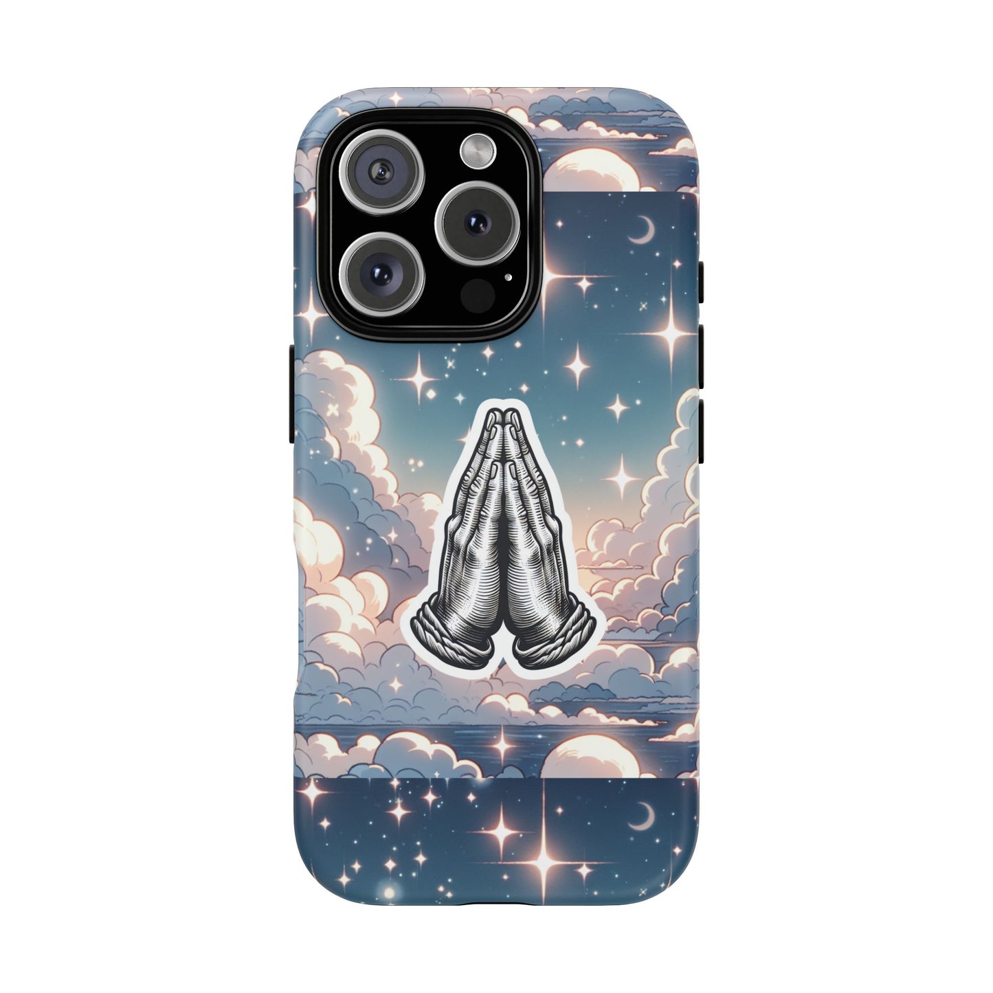 Tough Cases Praying Hands iPhone Case