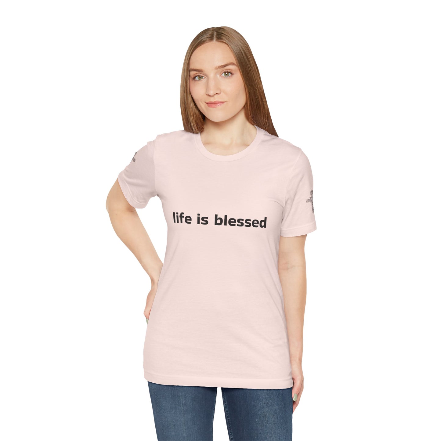 Life is Blessed Angel Wings Unisex T-Shirt
