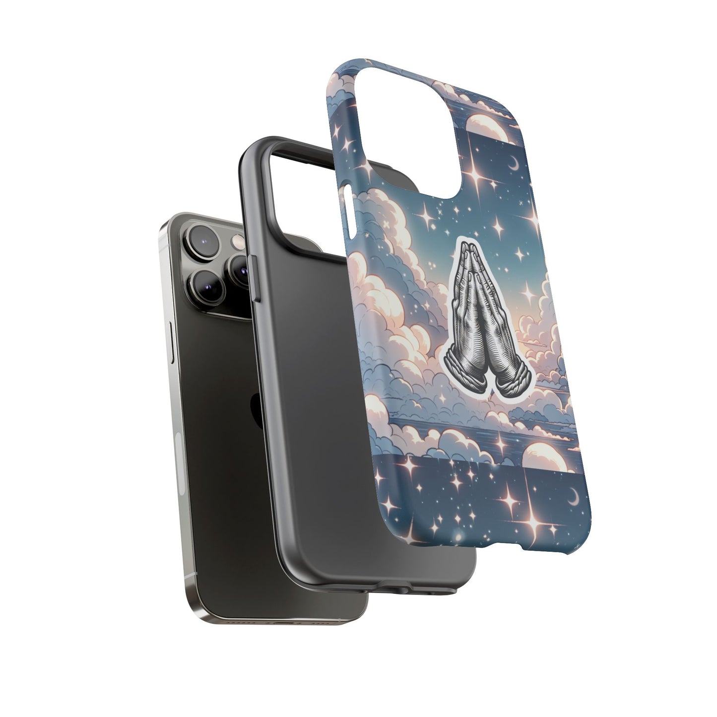 Tough Cases Praying Hands iPhone Case