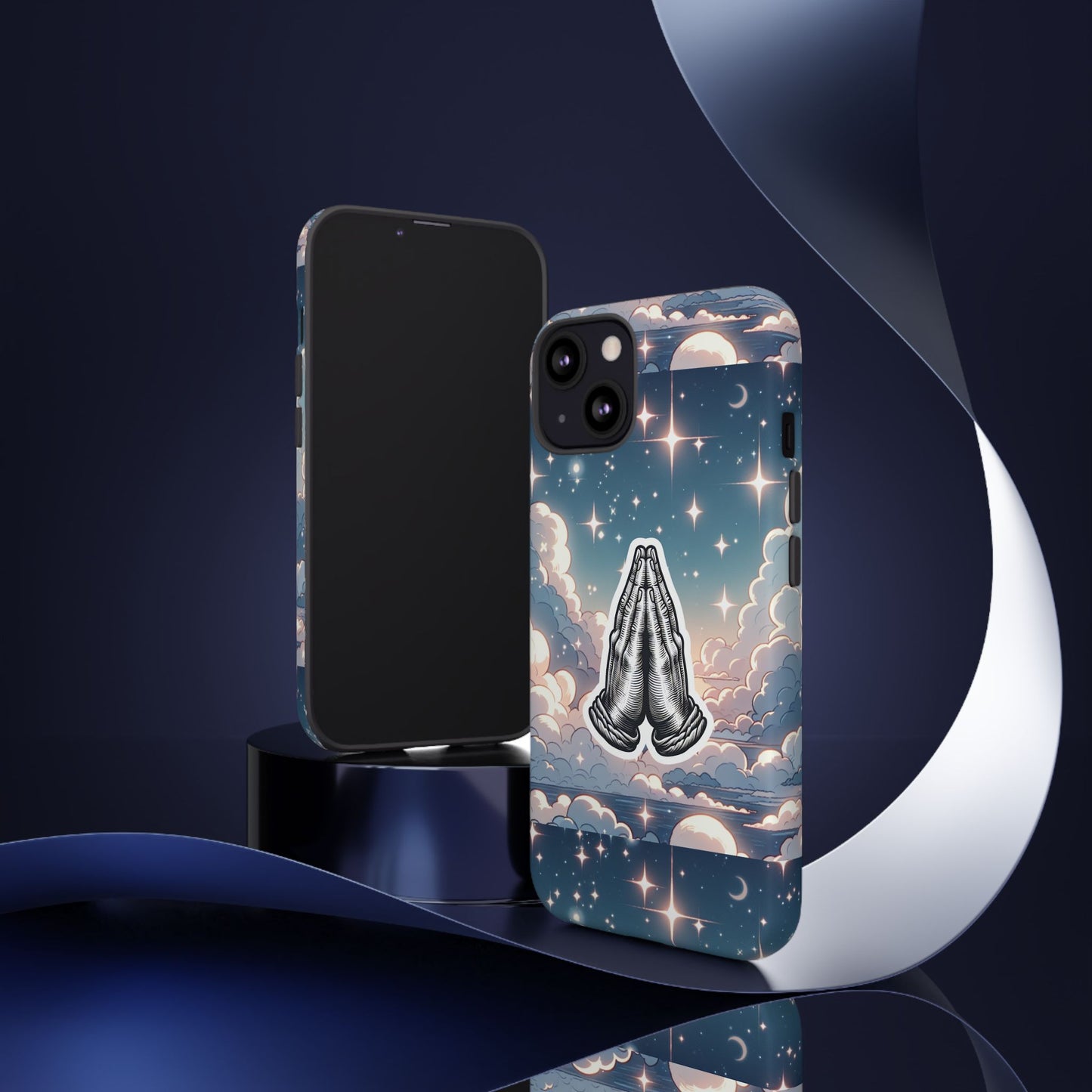 Tough Cases Praying Hands iPhone Case