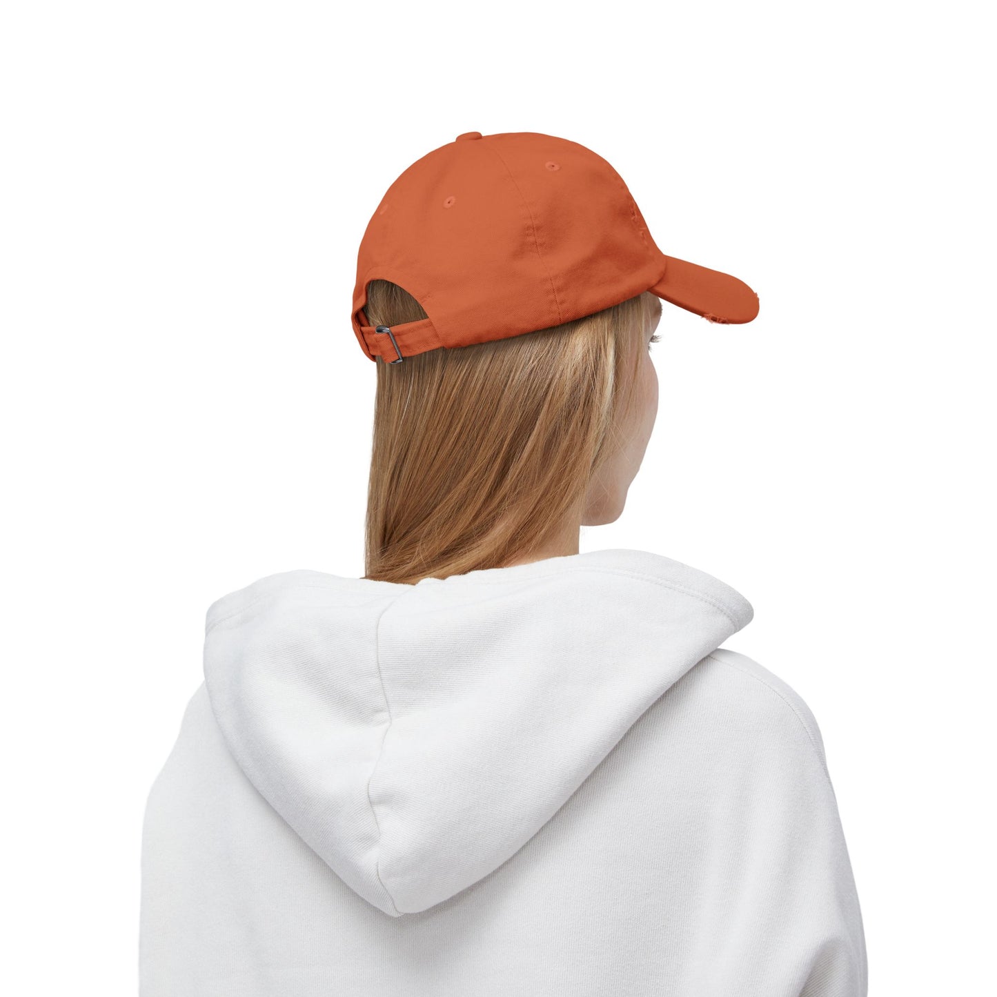 Unisex Distressed Cross Cap - Faith-Inspired Fashion Accessory
