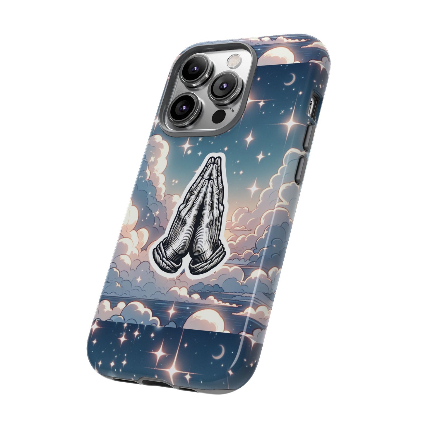 Tough Cases Praying Hands iPhone Case