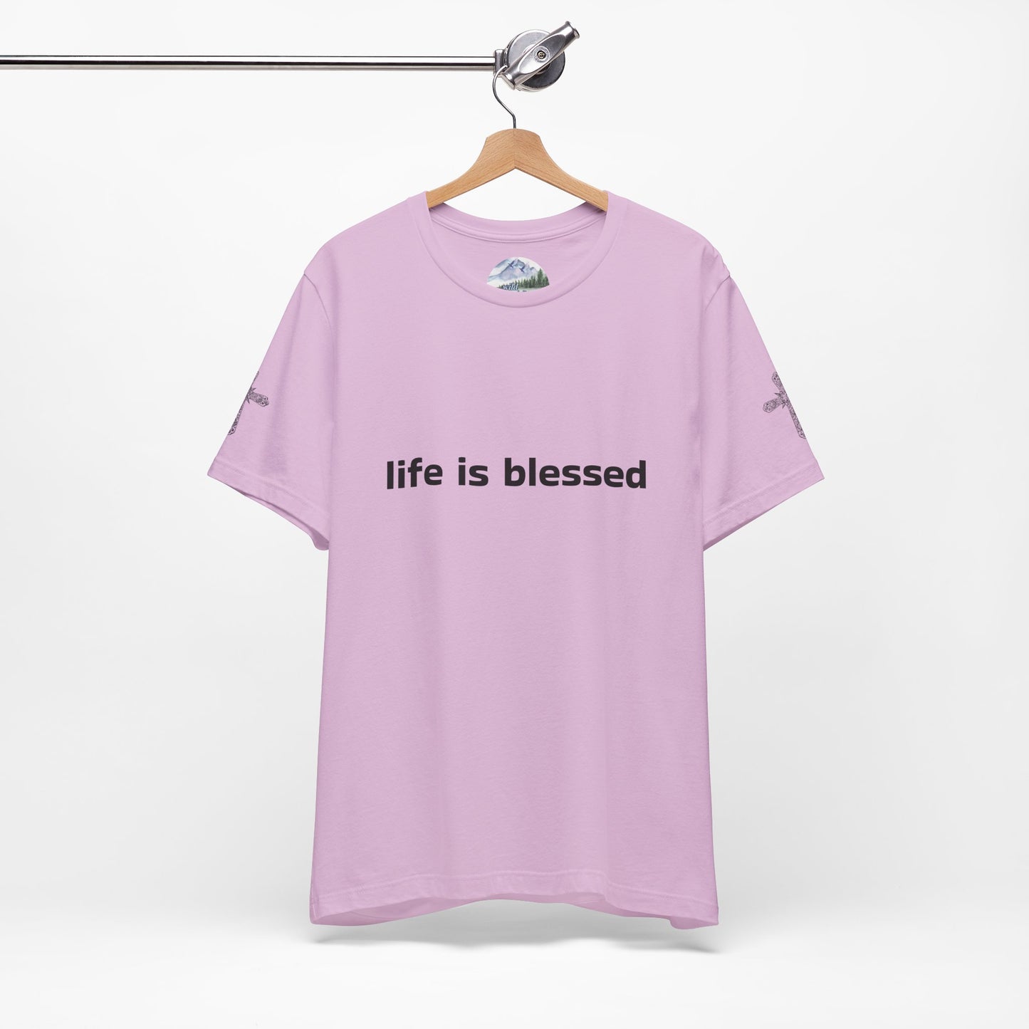 Life is Blessed Angel Wings Unisex T-Shirt
