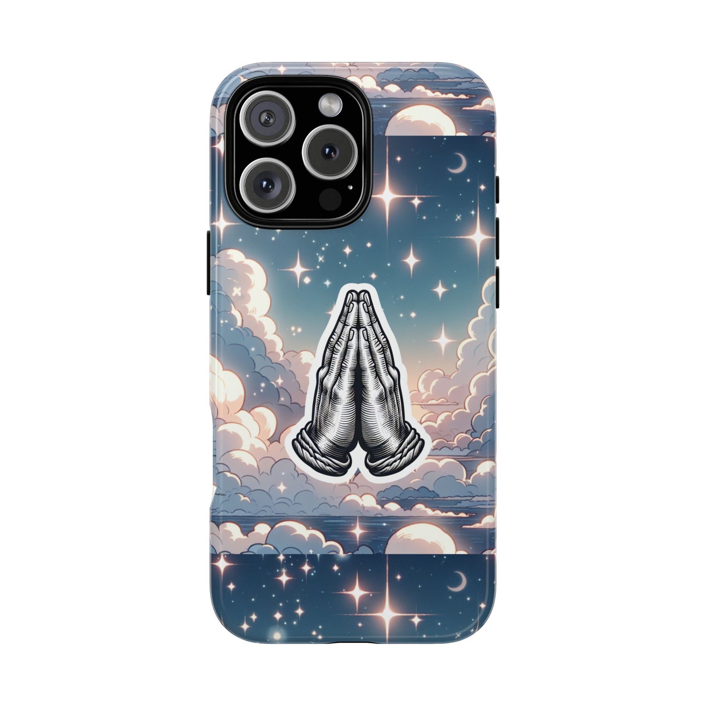 Tough Cases Praying Hands iPhone Case