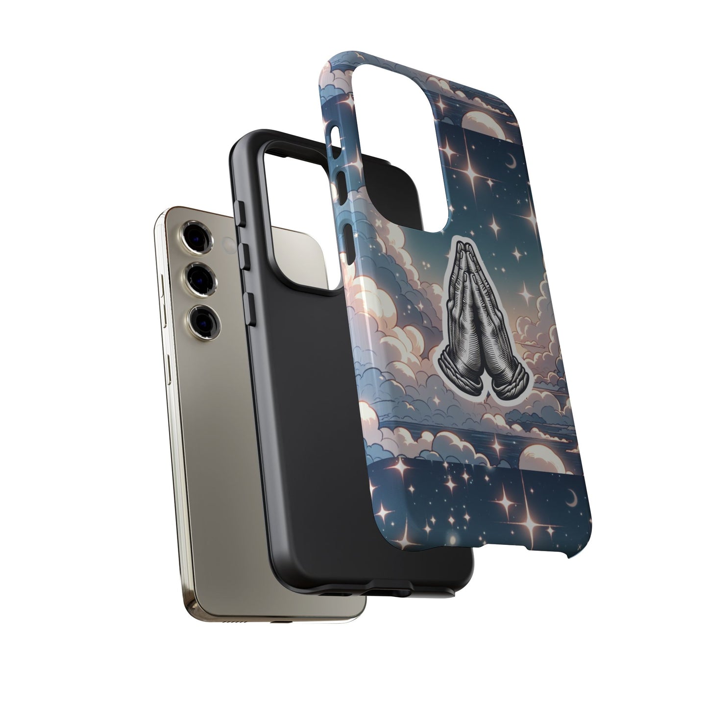 Tough Cases Praying Hands iPhone Case
