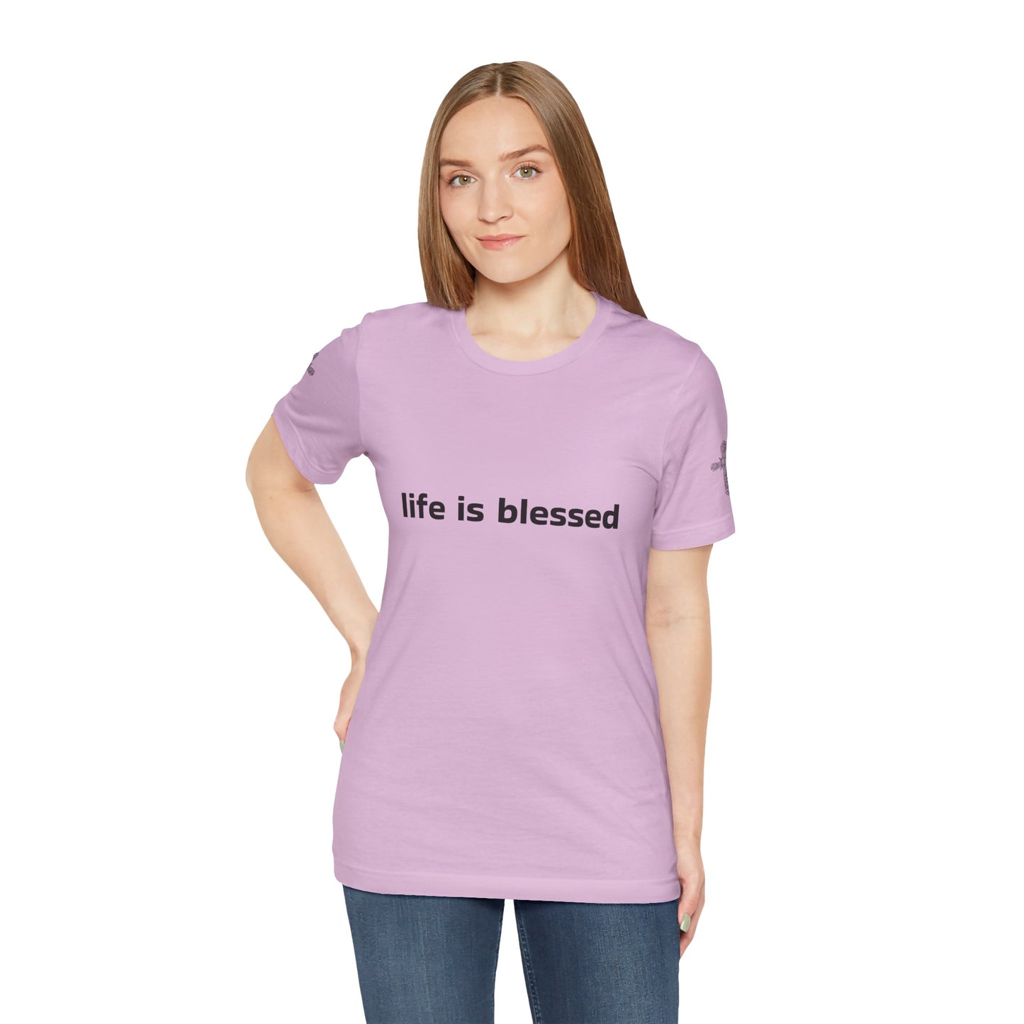 Life is Blessed Angel Wings Unisex T-Shirt