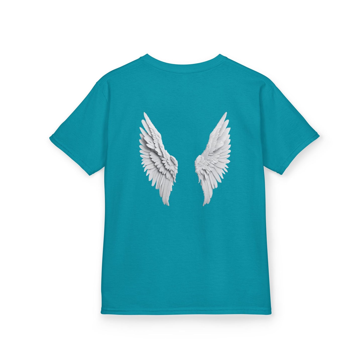 Blessed Kids Tee with Angel Wings