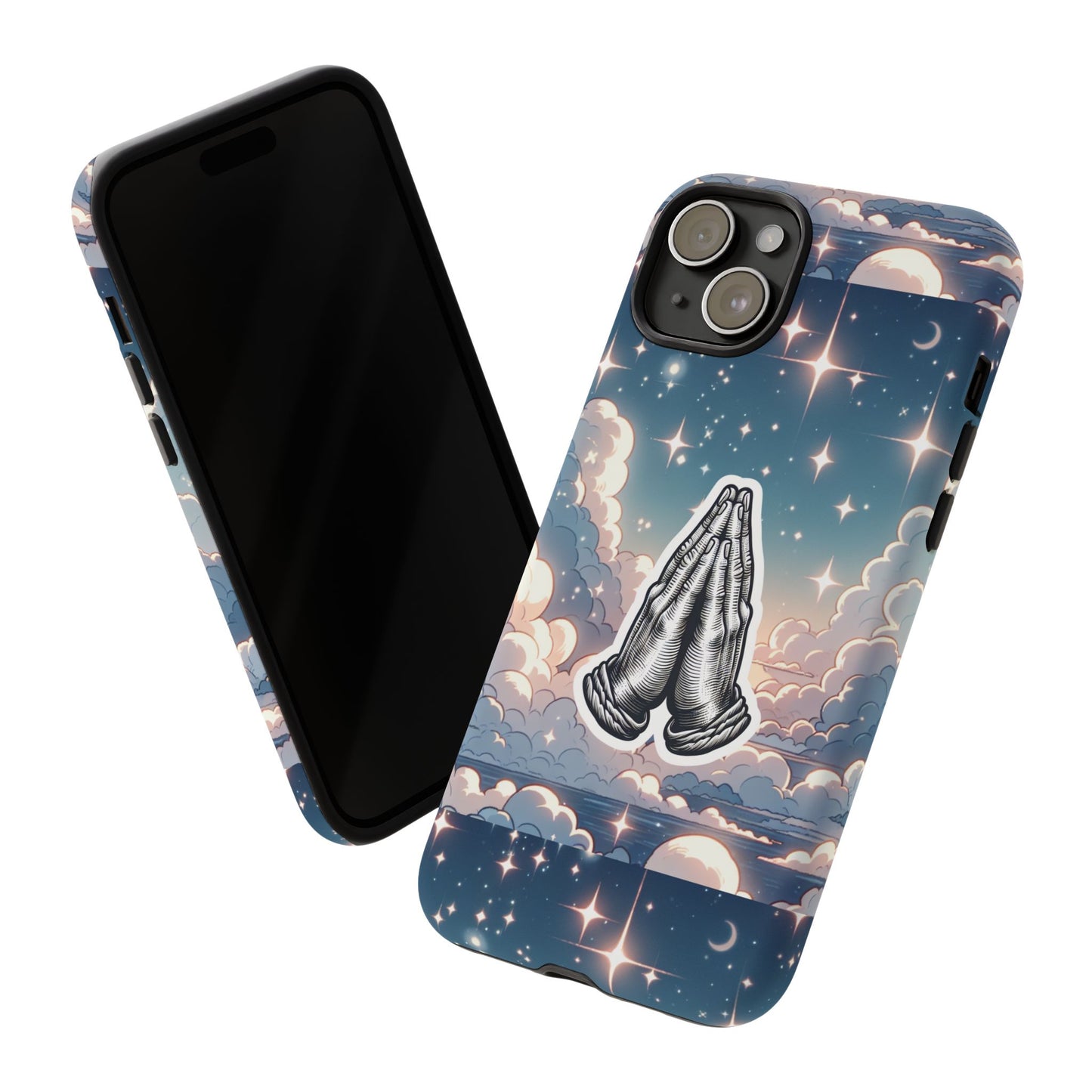 Tough Cases Praying Hands iPhone Case