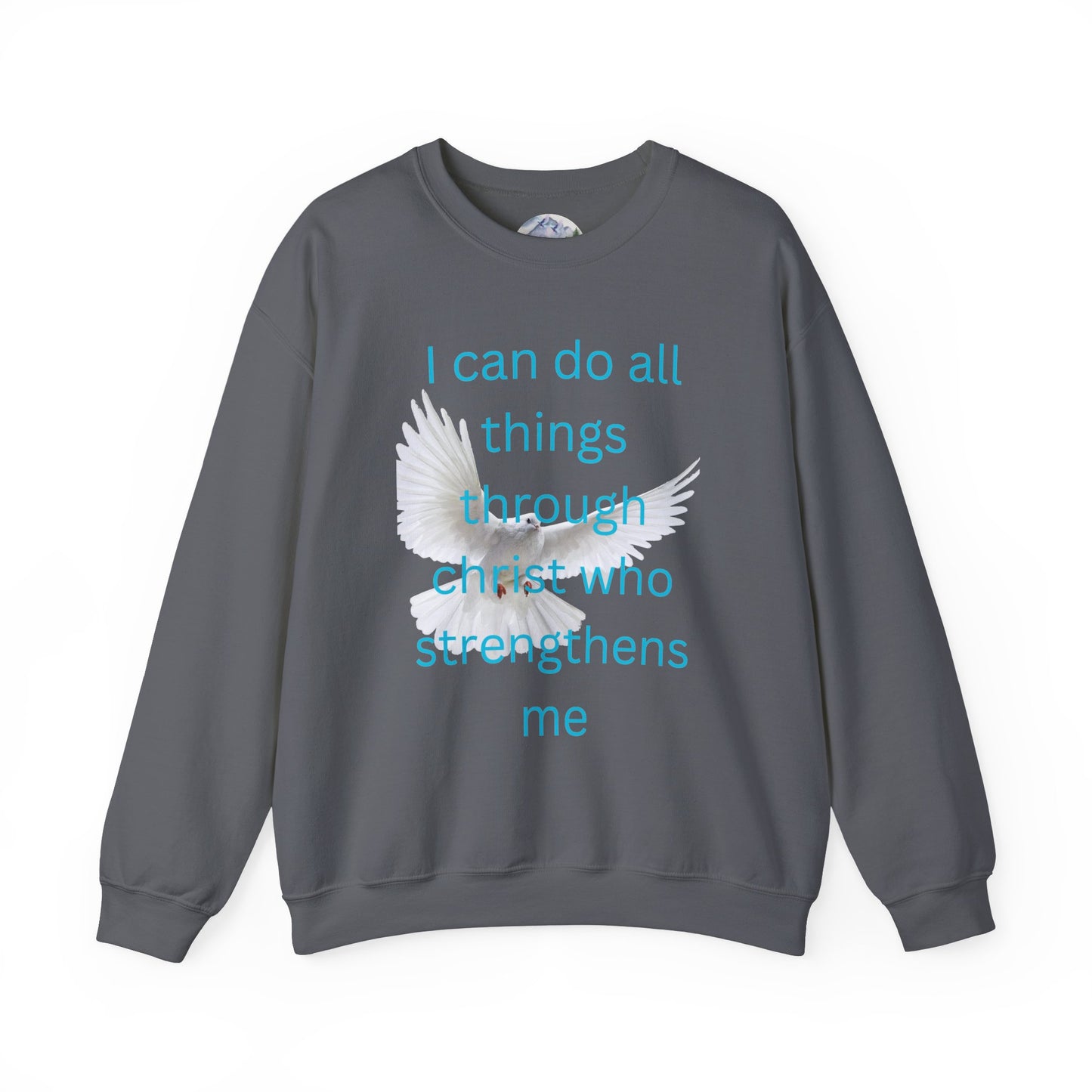 Christian Unisex Sweatshirt - White Dove Design