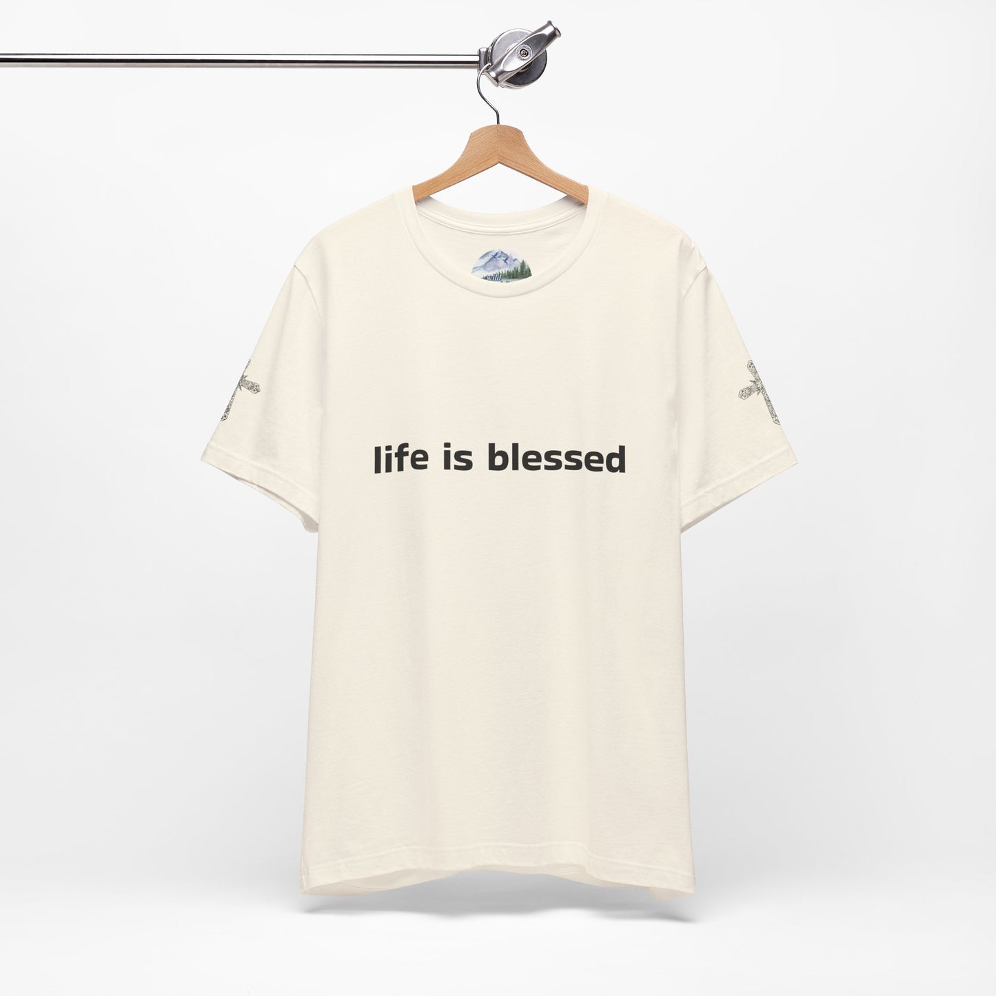 Life is Blessed Angel Wings Unisex T-Shirt