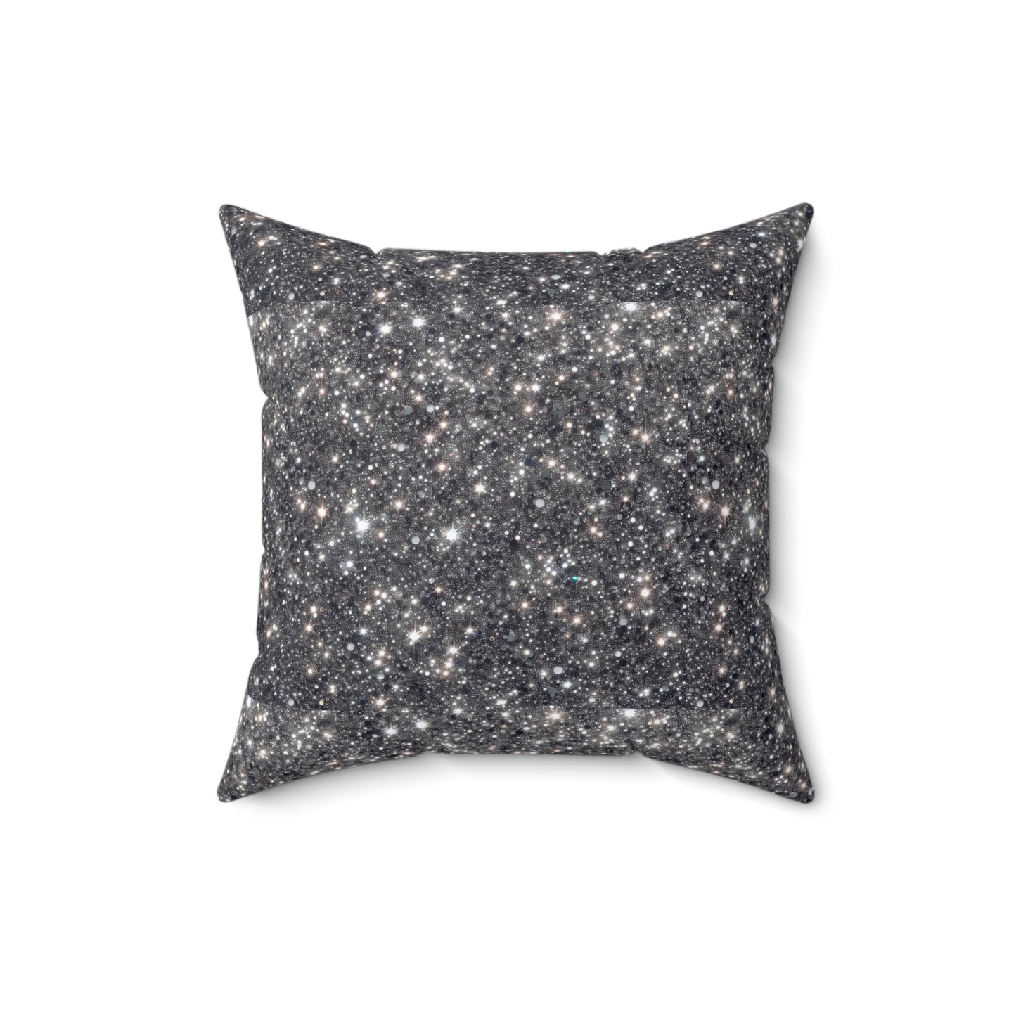 Cosmic Starry Night Square Pillow | Decorative Home Accent