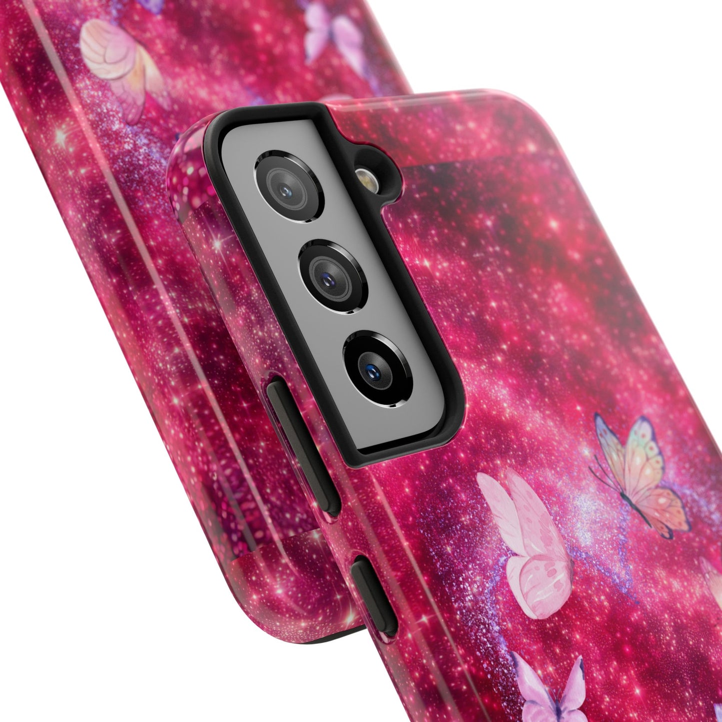 Butterfly Heart Tough Phone Cases - Vimentins Day Sparkly Design