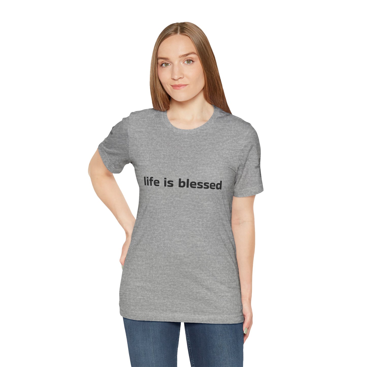 Life is Blessed Angel Wings Unisex T-Shirt