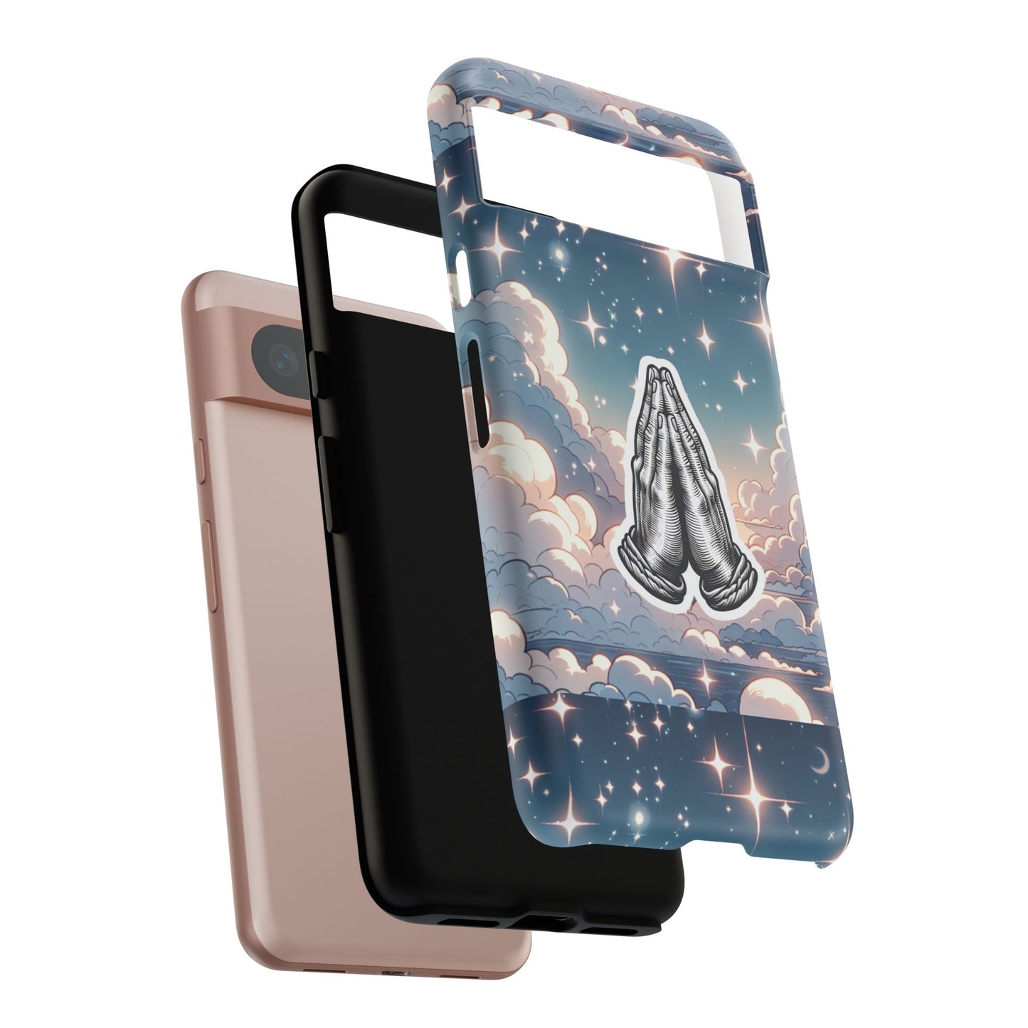 Tough Cases Praying Hands iPhone Case
