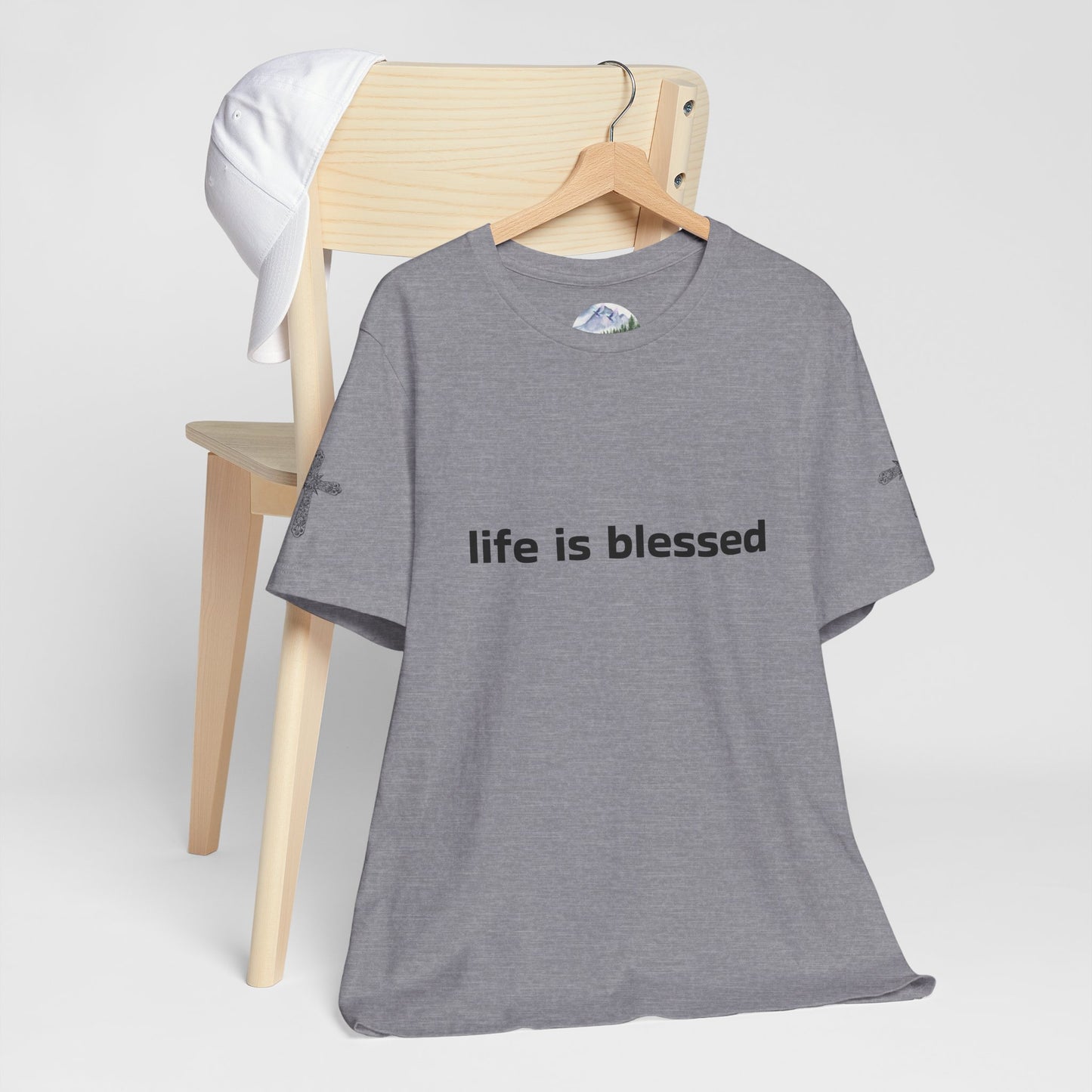 Life is Blessed Angel Wings Unisex T-Shirt