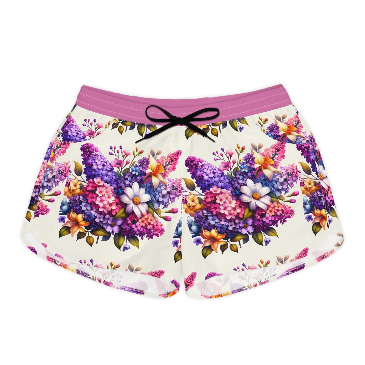 Floral Bliss Women’s Casual Shorts - Perfect for Summer Days