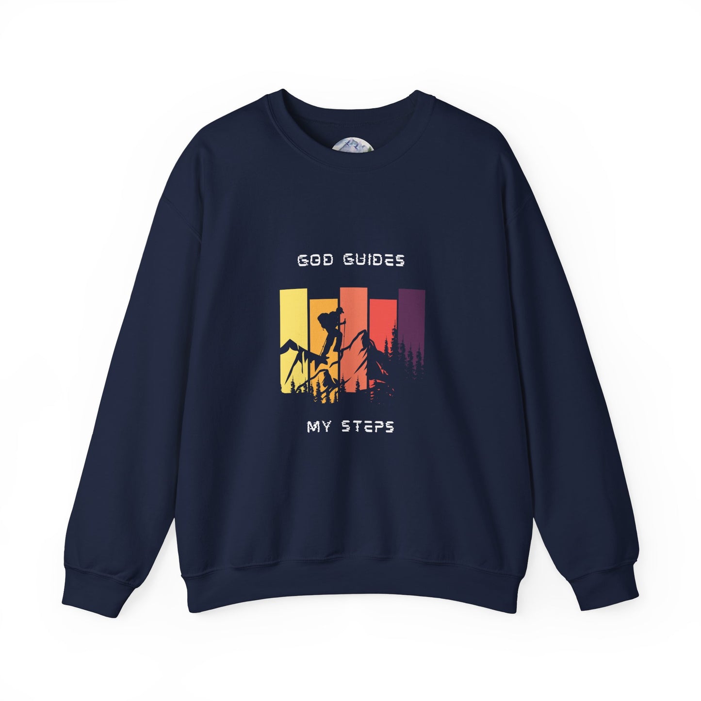 Hiking God Guides My Steps Sweatshirt