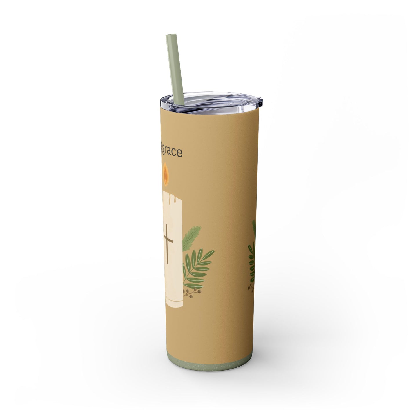 Faith-Inspired Skinny Tumbler