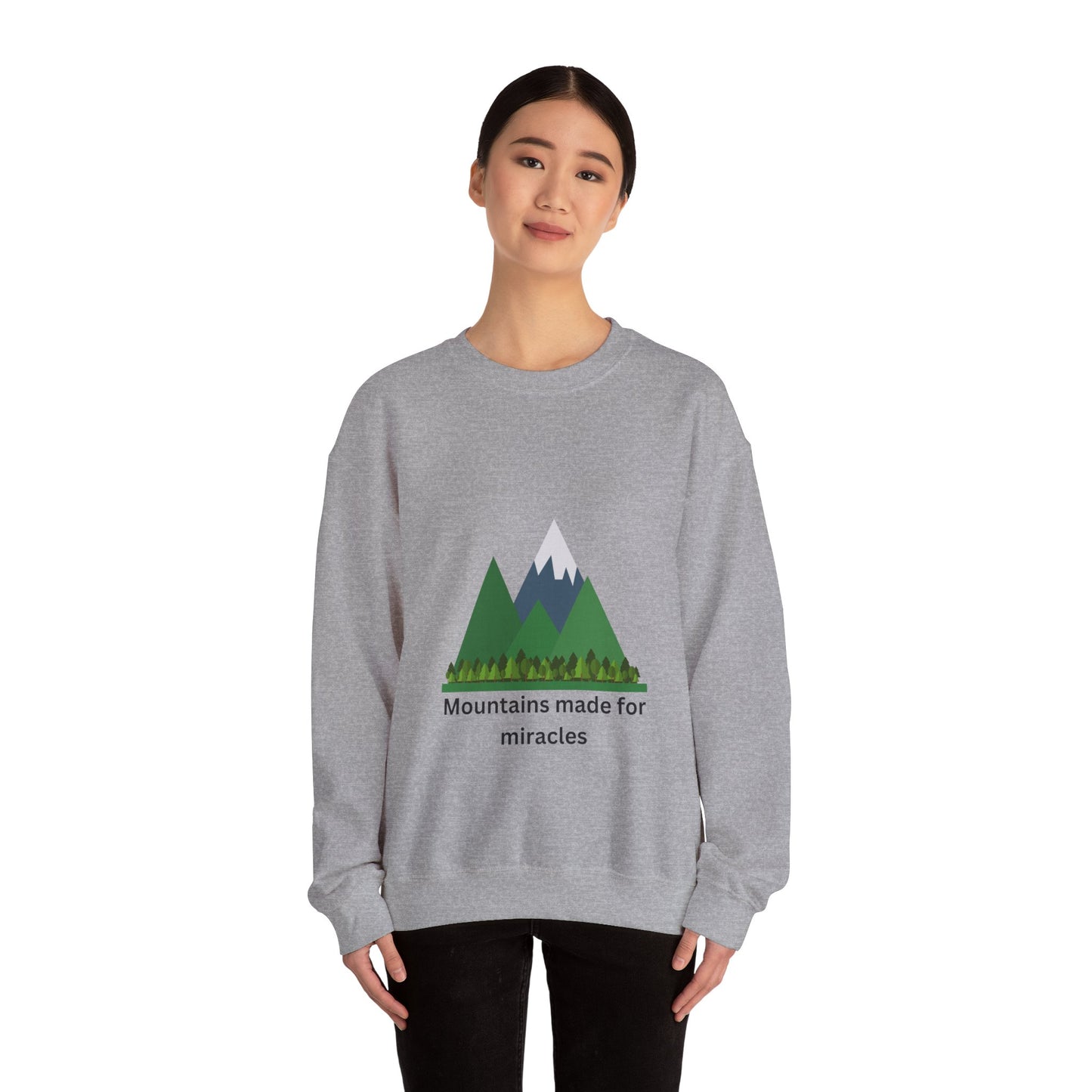 Mountains Made for Miracles Unisex Sweatshirt