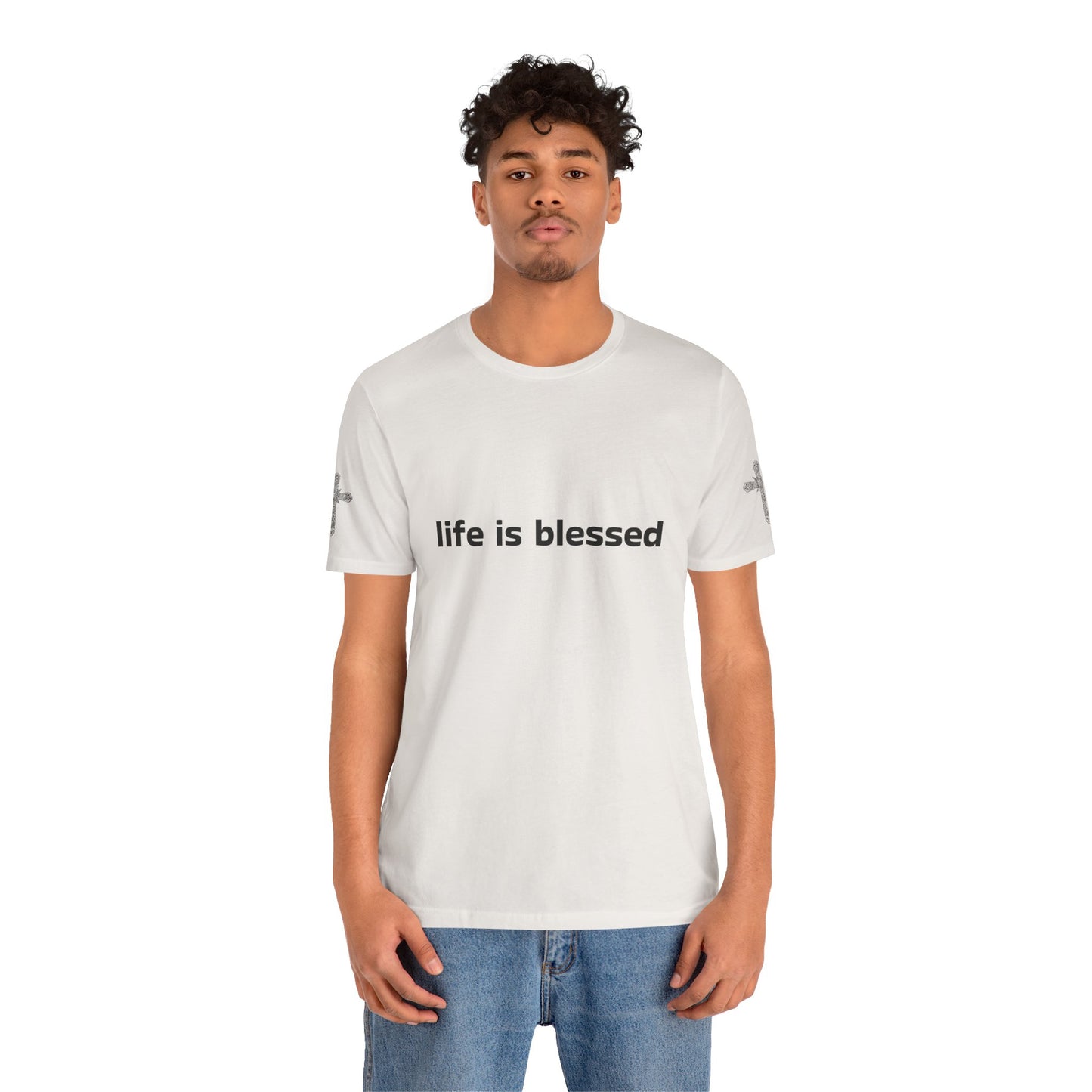 Life is Blessed Angel Wings Unisex T-Shirt