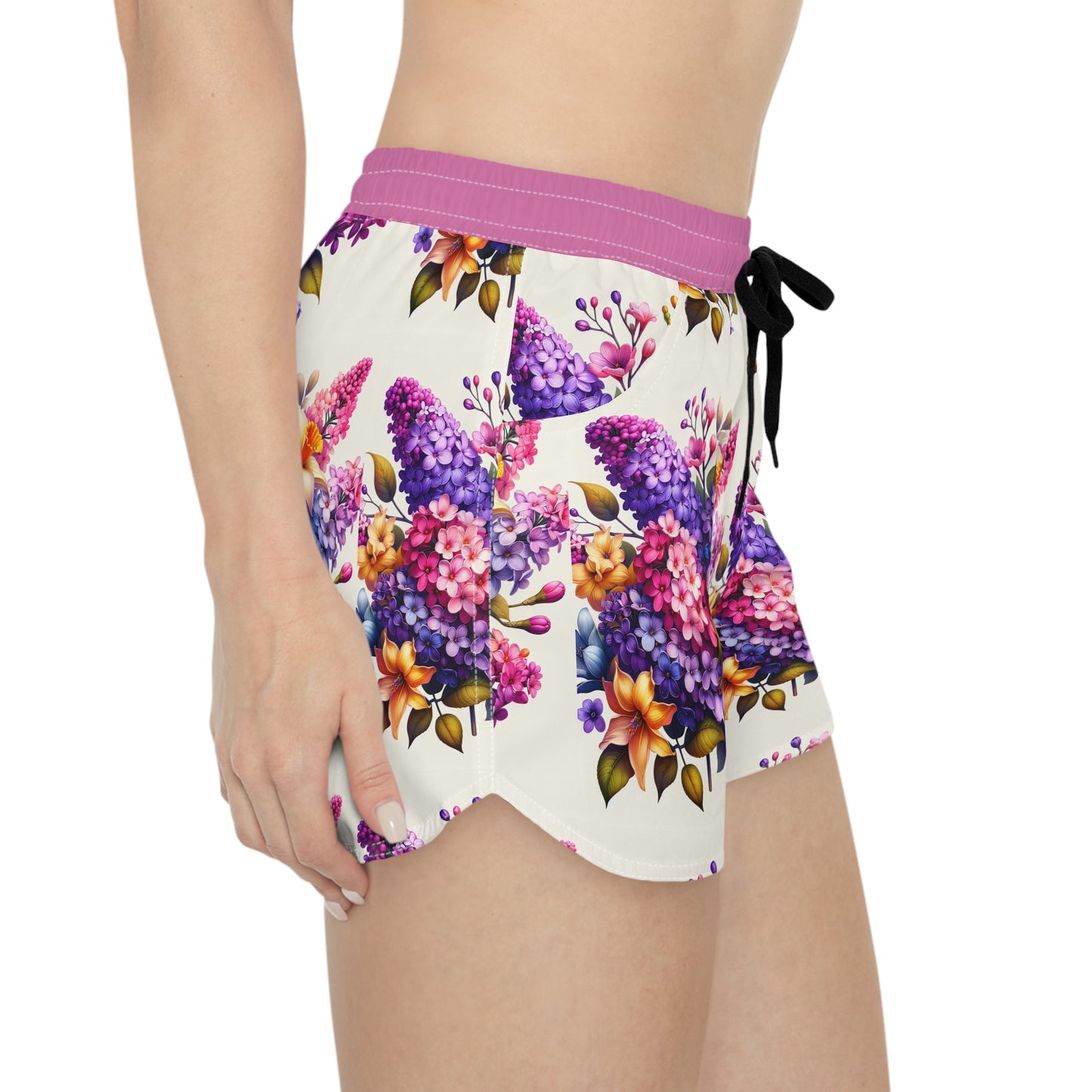 Floral Bliss Women’s Casual Shorts - Perfect for Summer Days