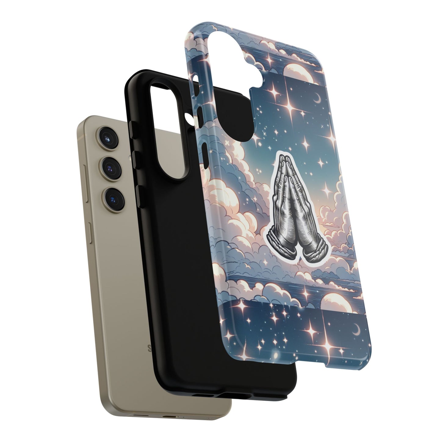 Tough Cases Praying Hands iPhone Case