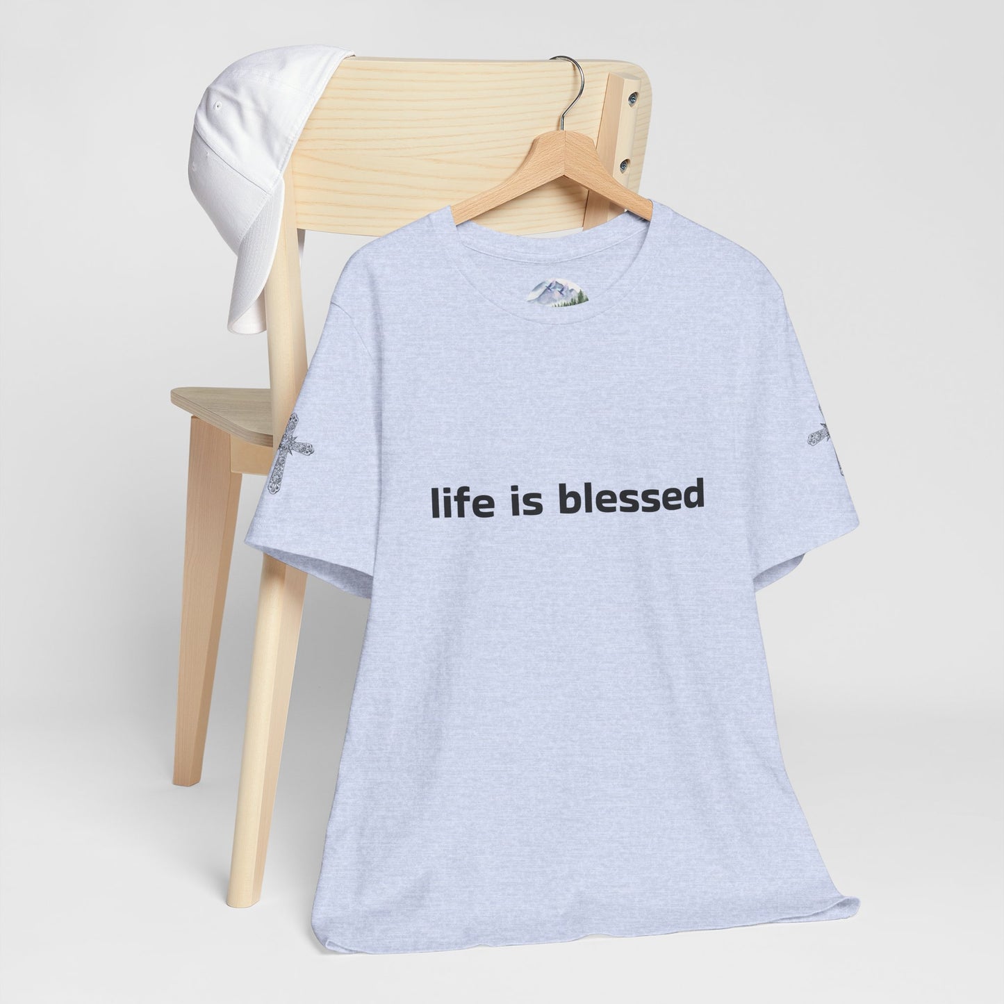 Life is Blessed Angel Wings Unisex T-Shirt