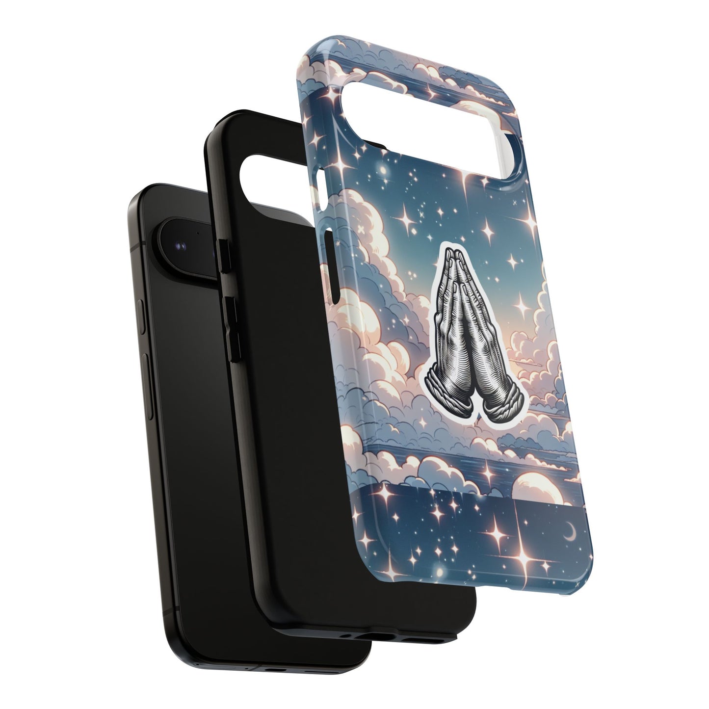 Tough Cases Praying Hands iPhone Case