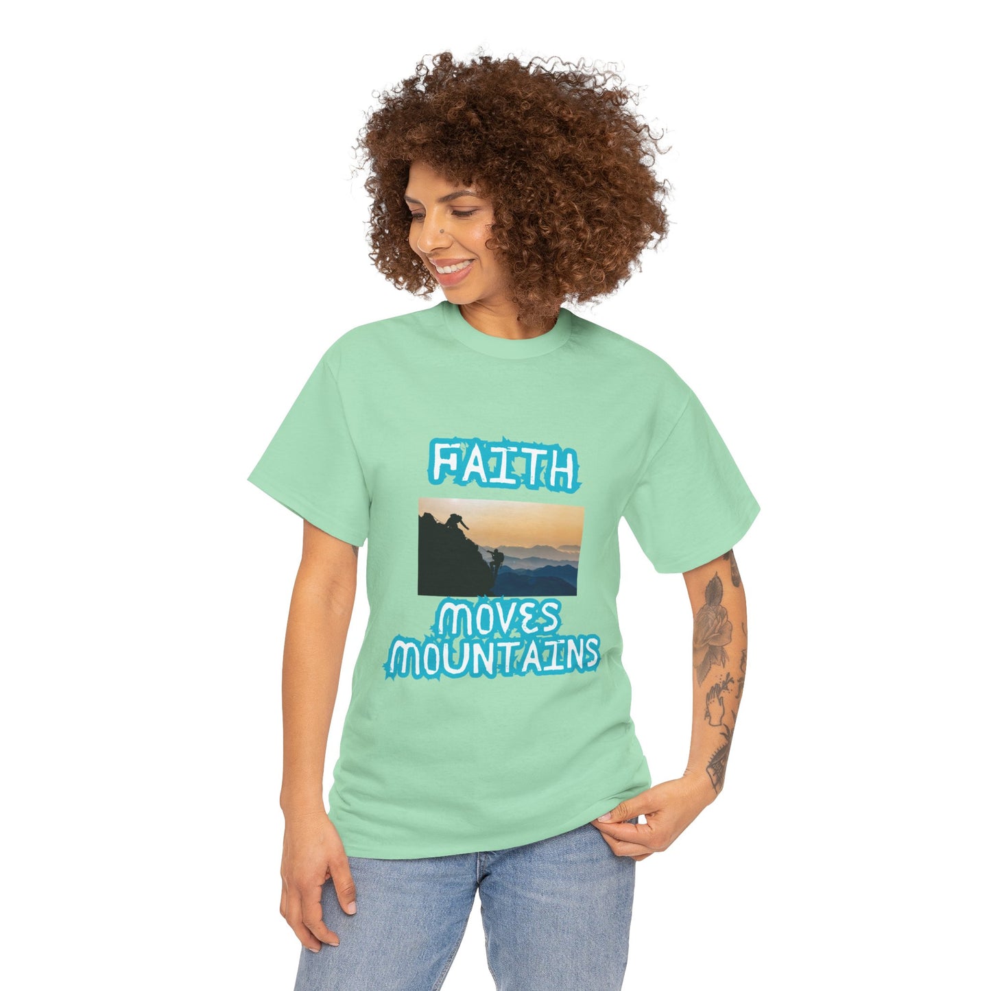 Faith Moves Mountains Tee