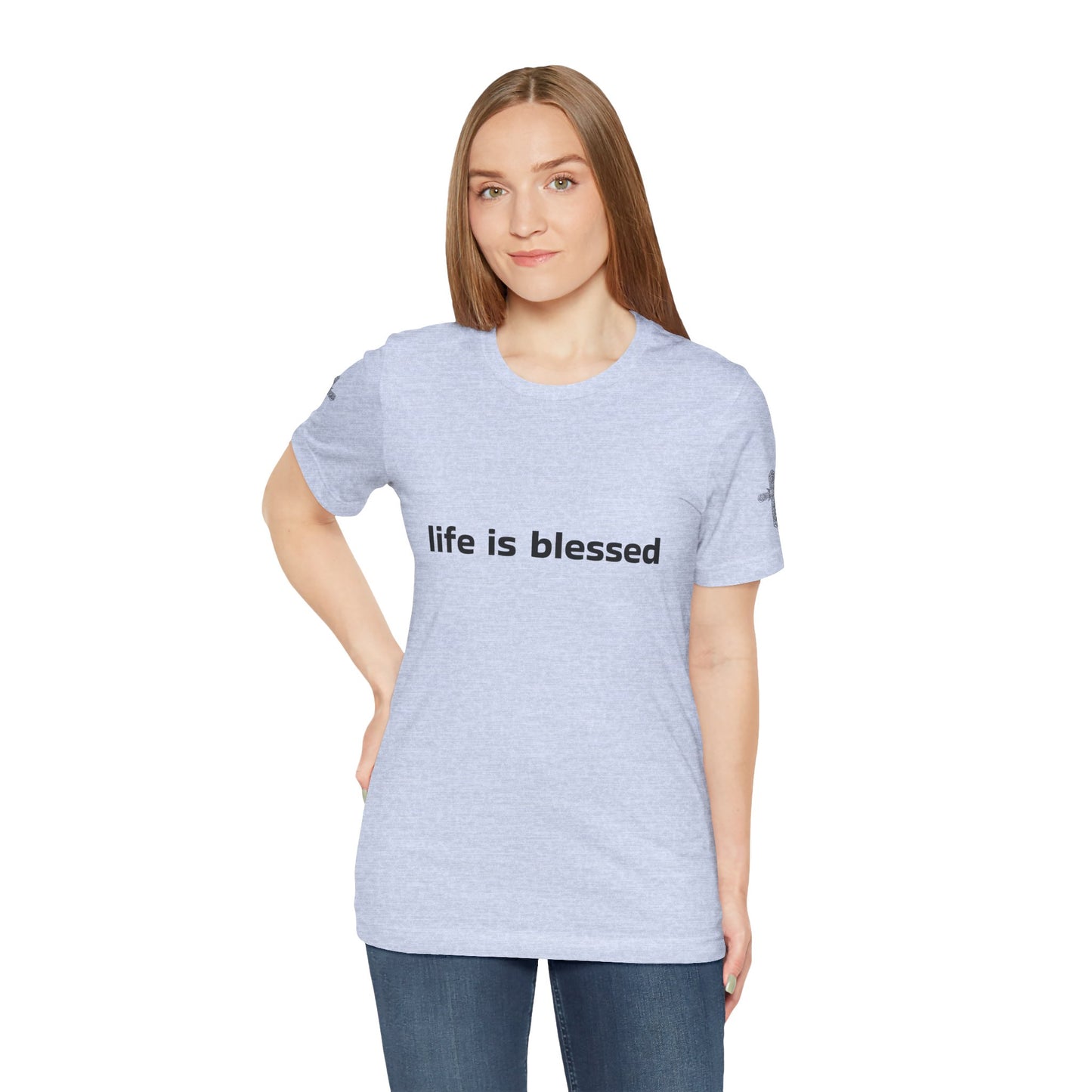 Life is Blessed Angel Wings Unisex T-Shirt