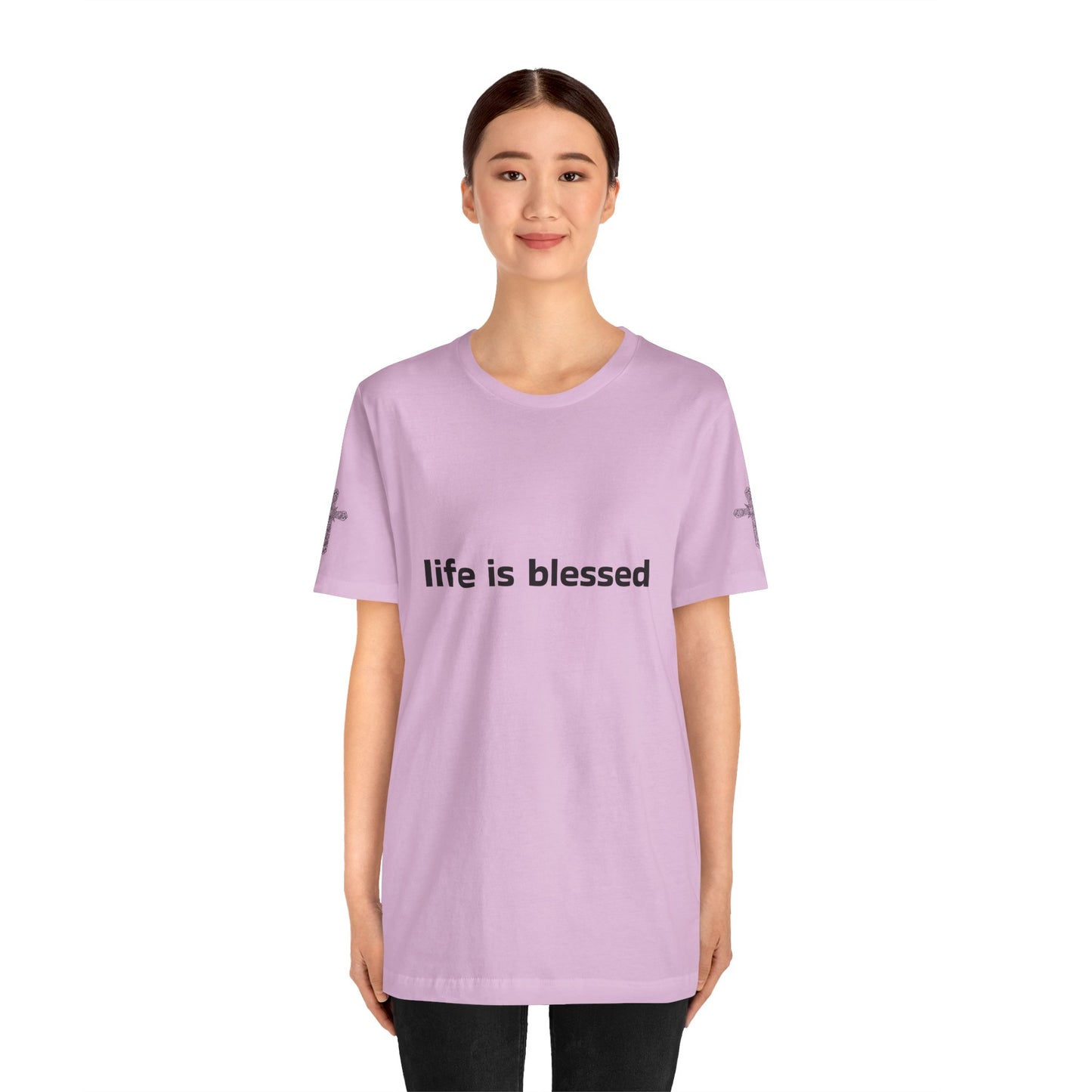 Life is Blessed Angel Wings Unisex T-Shirt