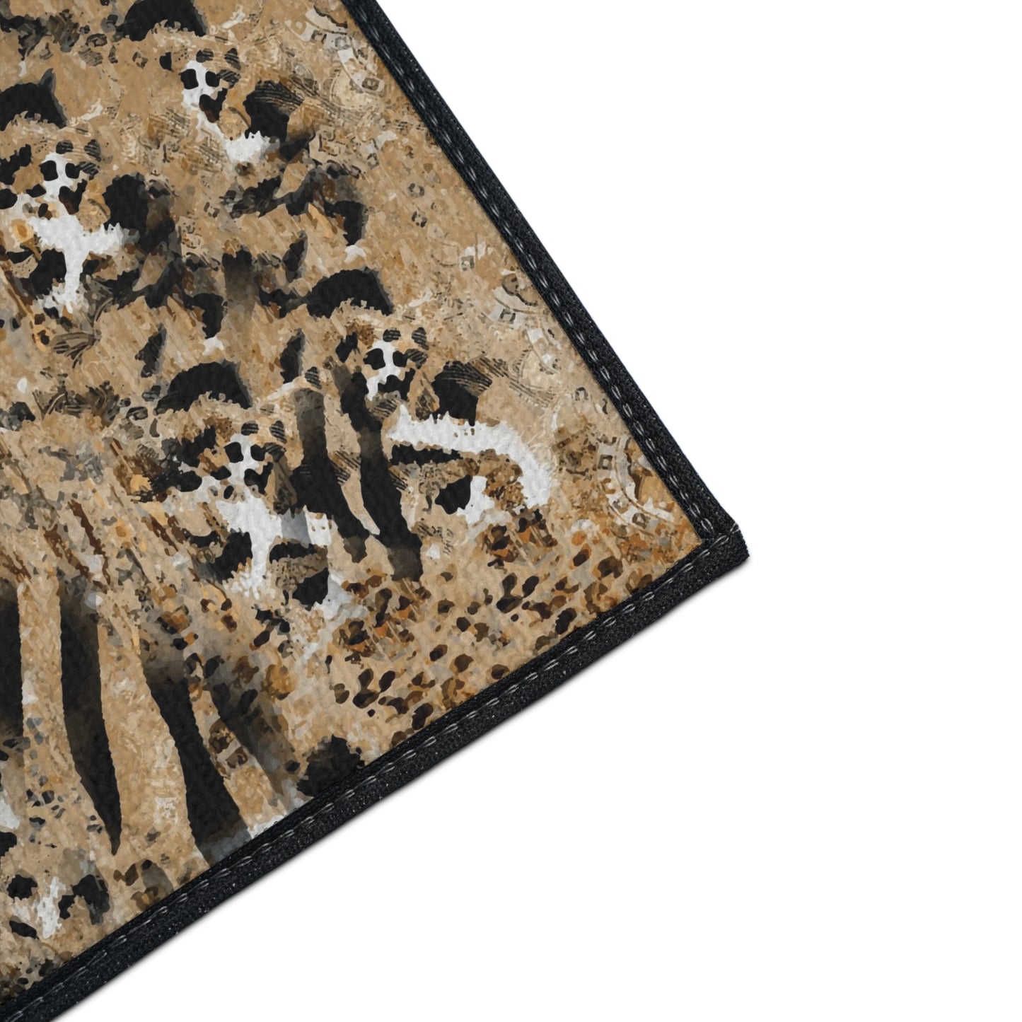 Stylish Zebra Pattern Heavy Duty Floor Mat - Perfect for Home Decor & Outdoor Use