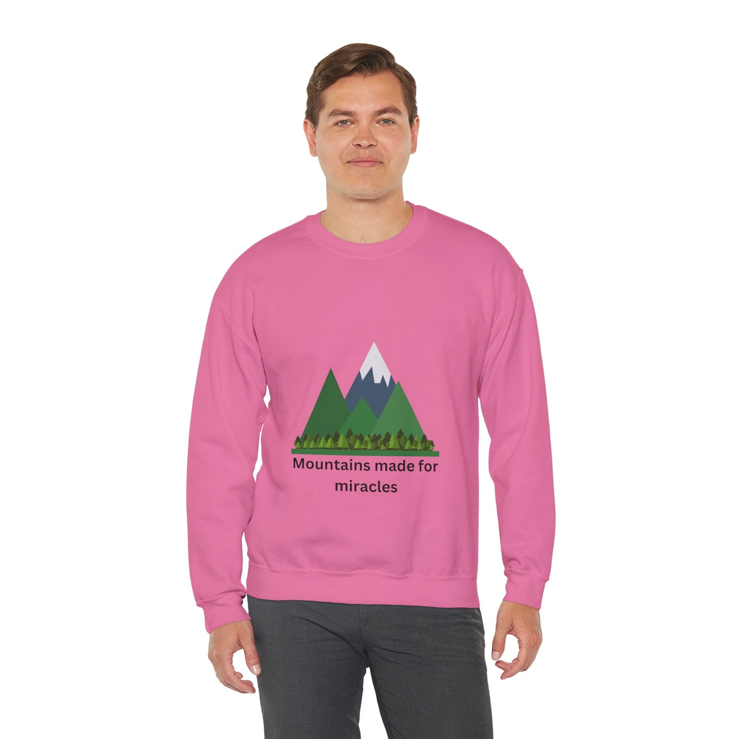 Mountains Made for Miracles Unisex Sweatshirt