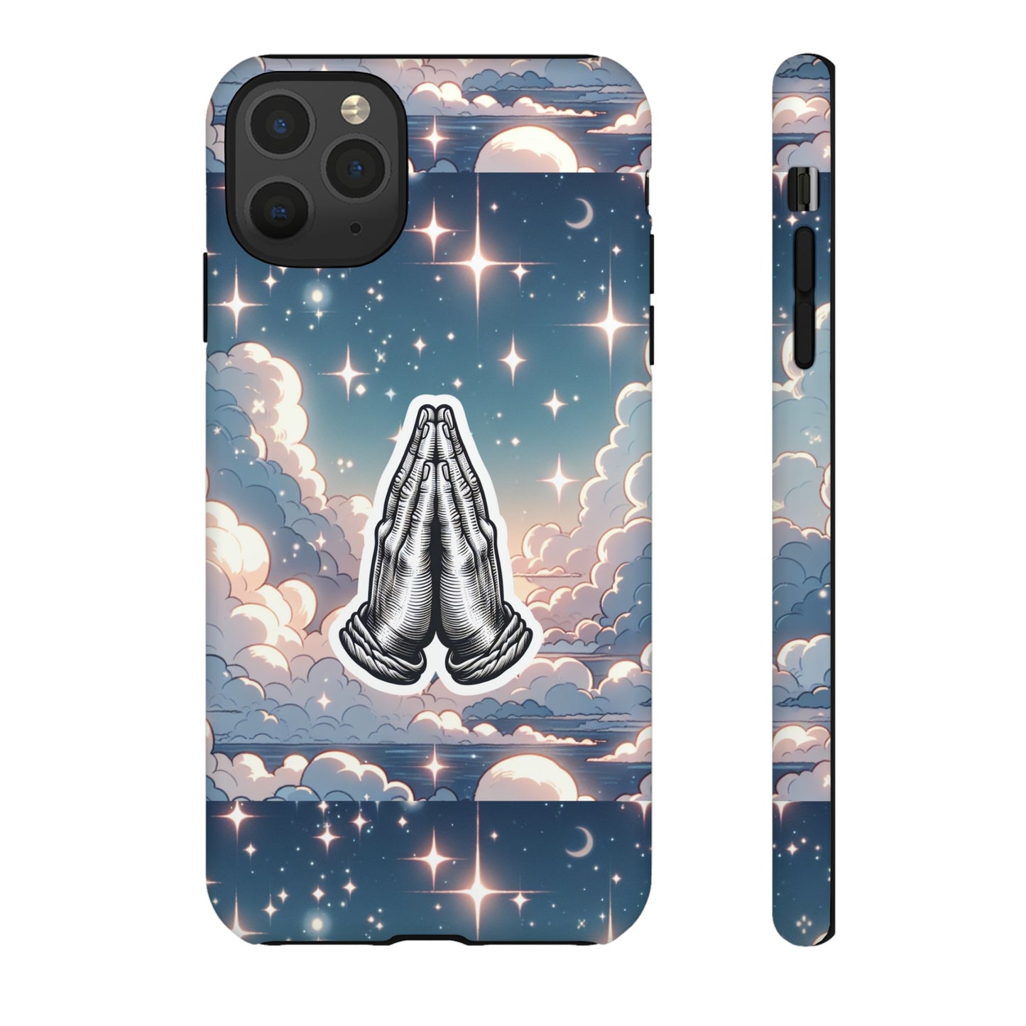 Tough Cases Praying Hands iPhone Case